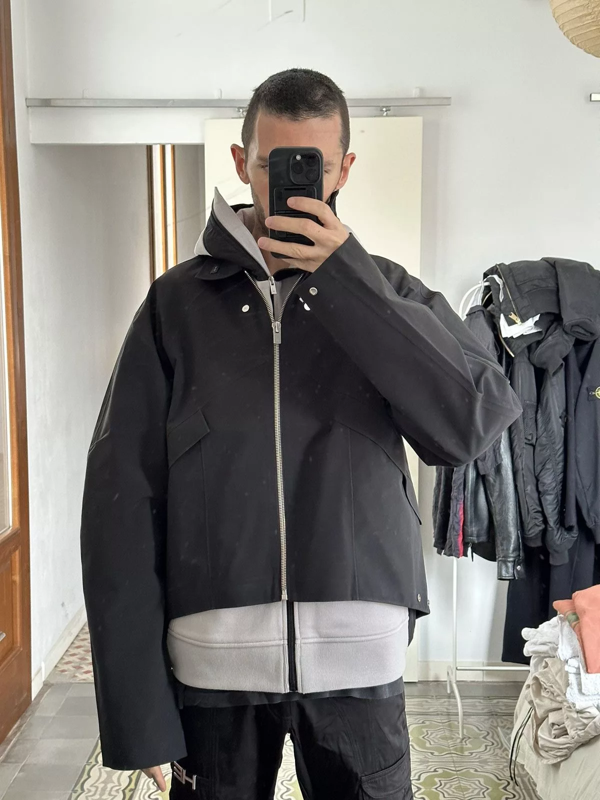 Heliot Emil Light Jackets Heliot Emil technical jacket Black