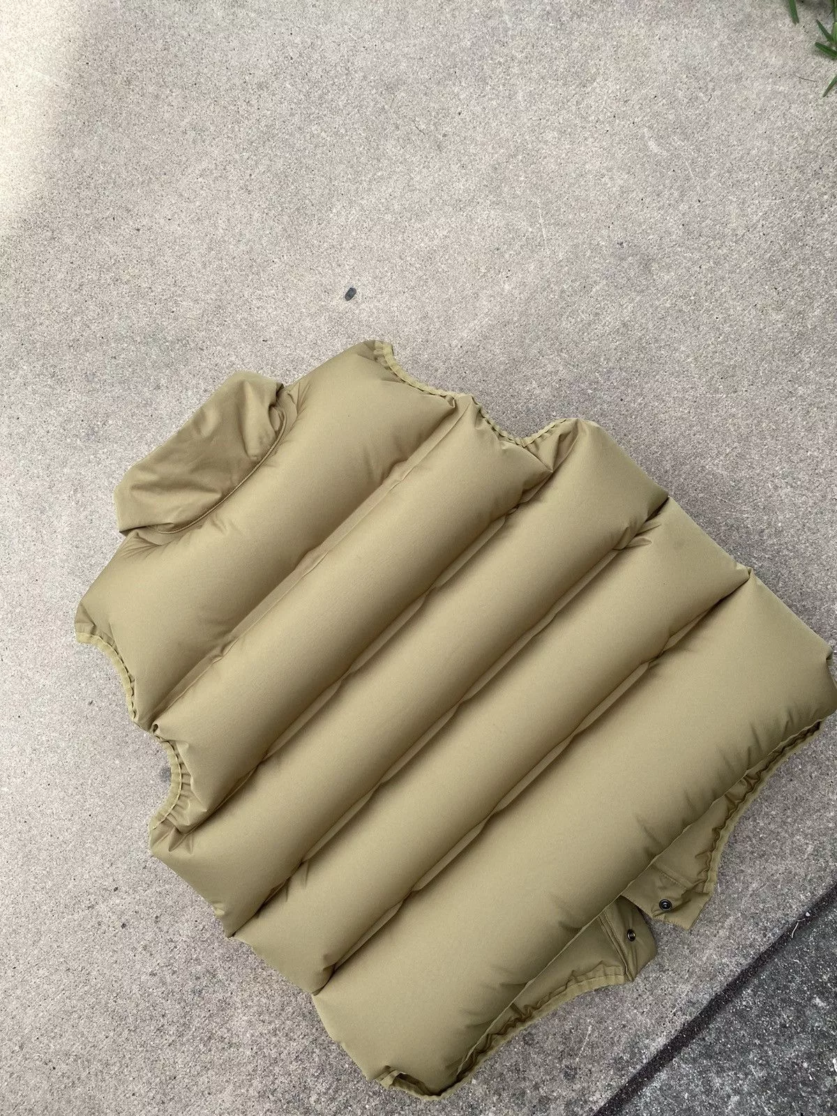 Human Made Vests HUMAN MADE INFLATABLE VEST Beige