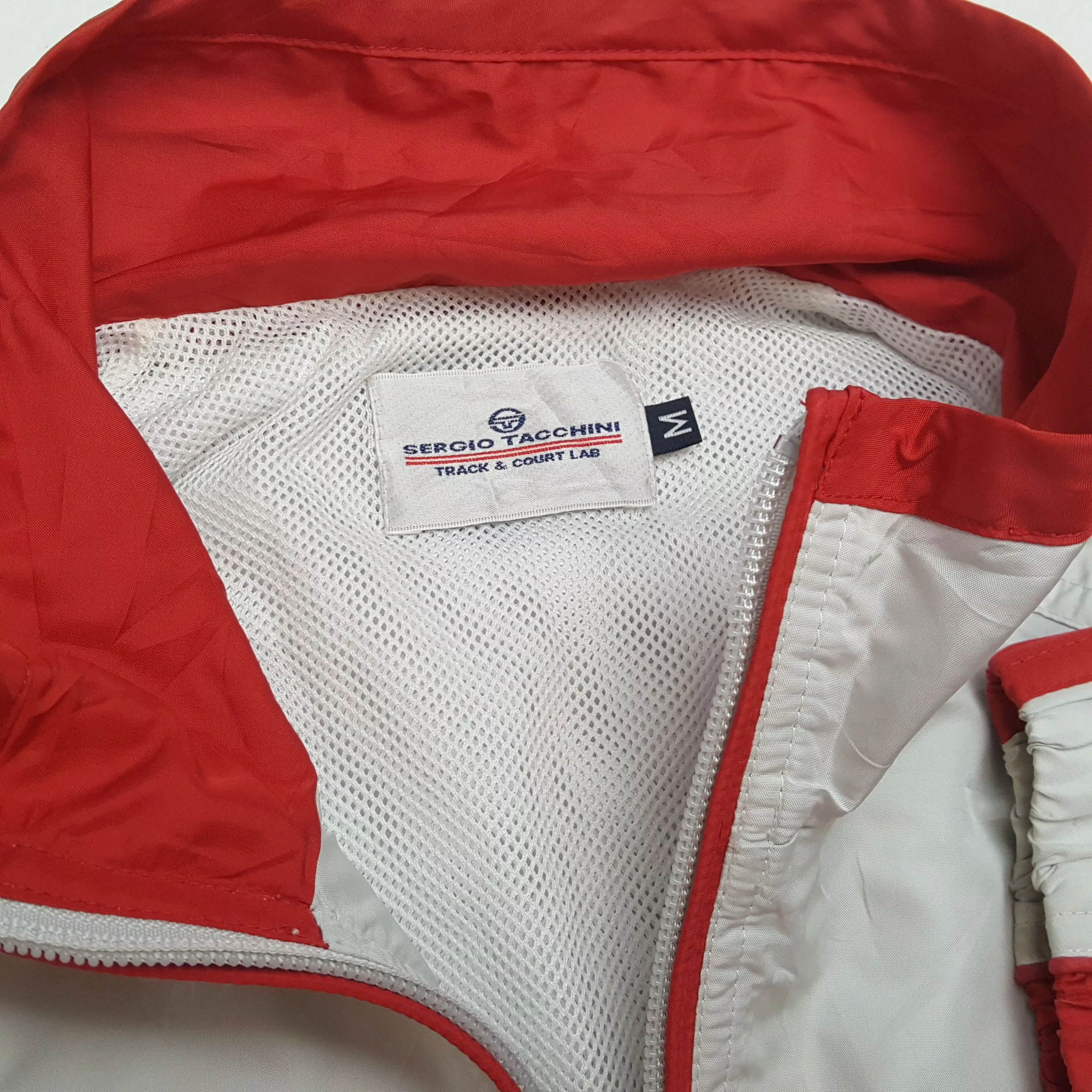 Sergio Tacchini Light Jackets Sergio Tacchini × Vintage SERGI TACCHINI Small Logo Design Sportswear Jacket Red