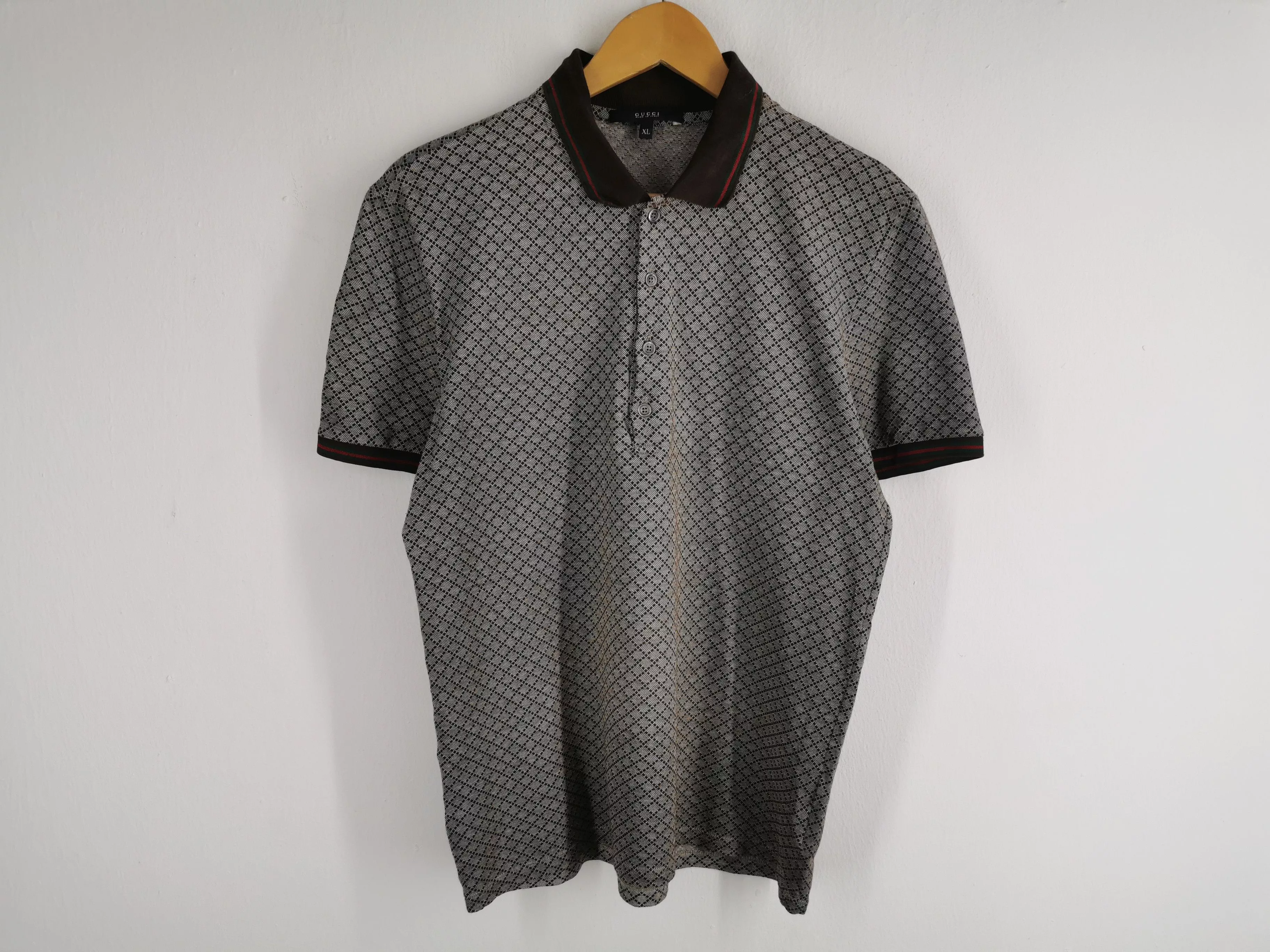 Gucci Polos Vintage Gucci Polo Shirt Made In Italy Size M Black