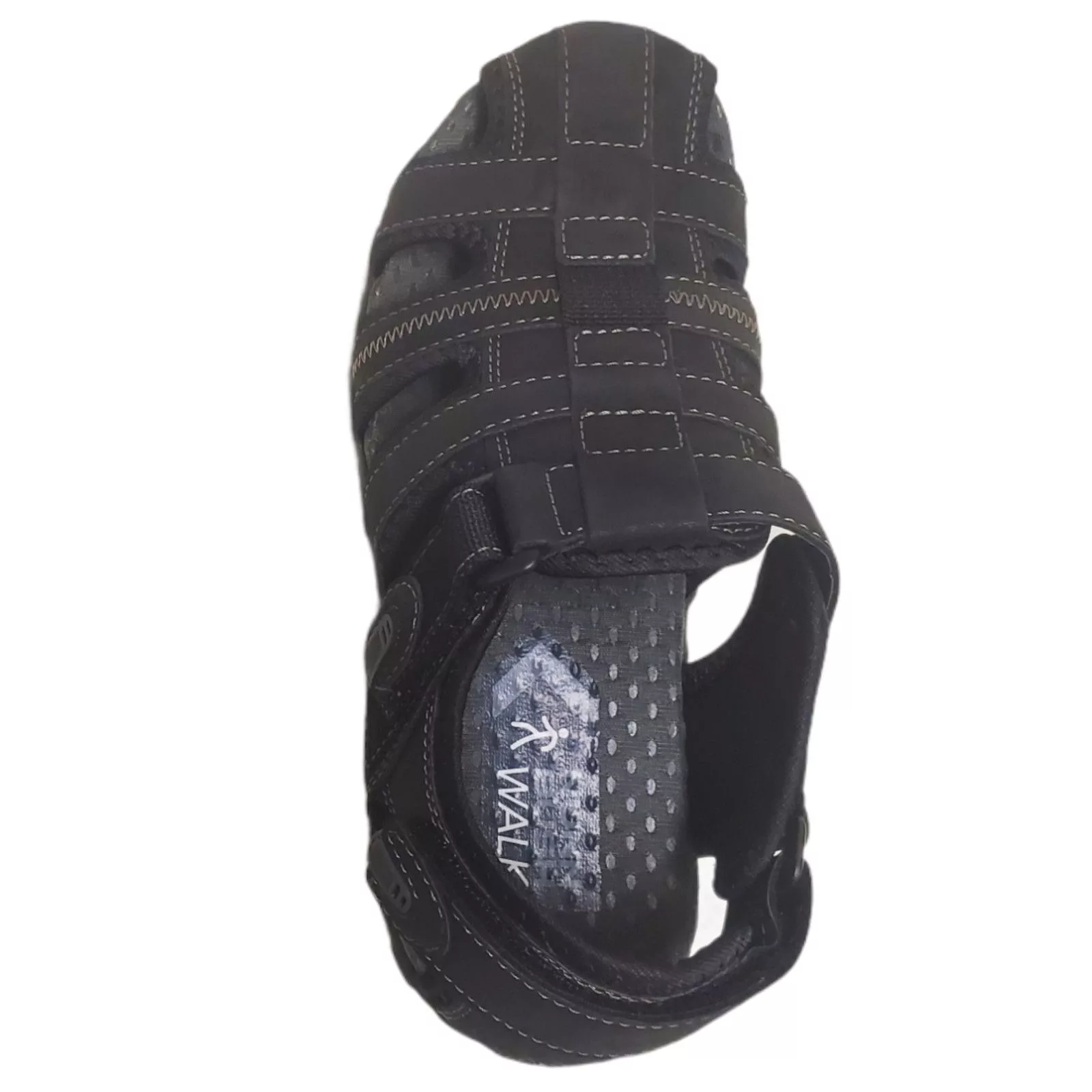 Nunn Bush Sandals Nunn Bush Mens Rio Bravo Fisherman Manmade Sandals Black