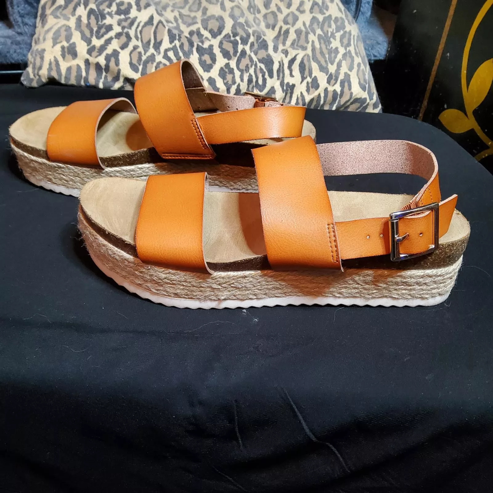 Designer Platforms Designer 9.5 Feel Good Flats Brown