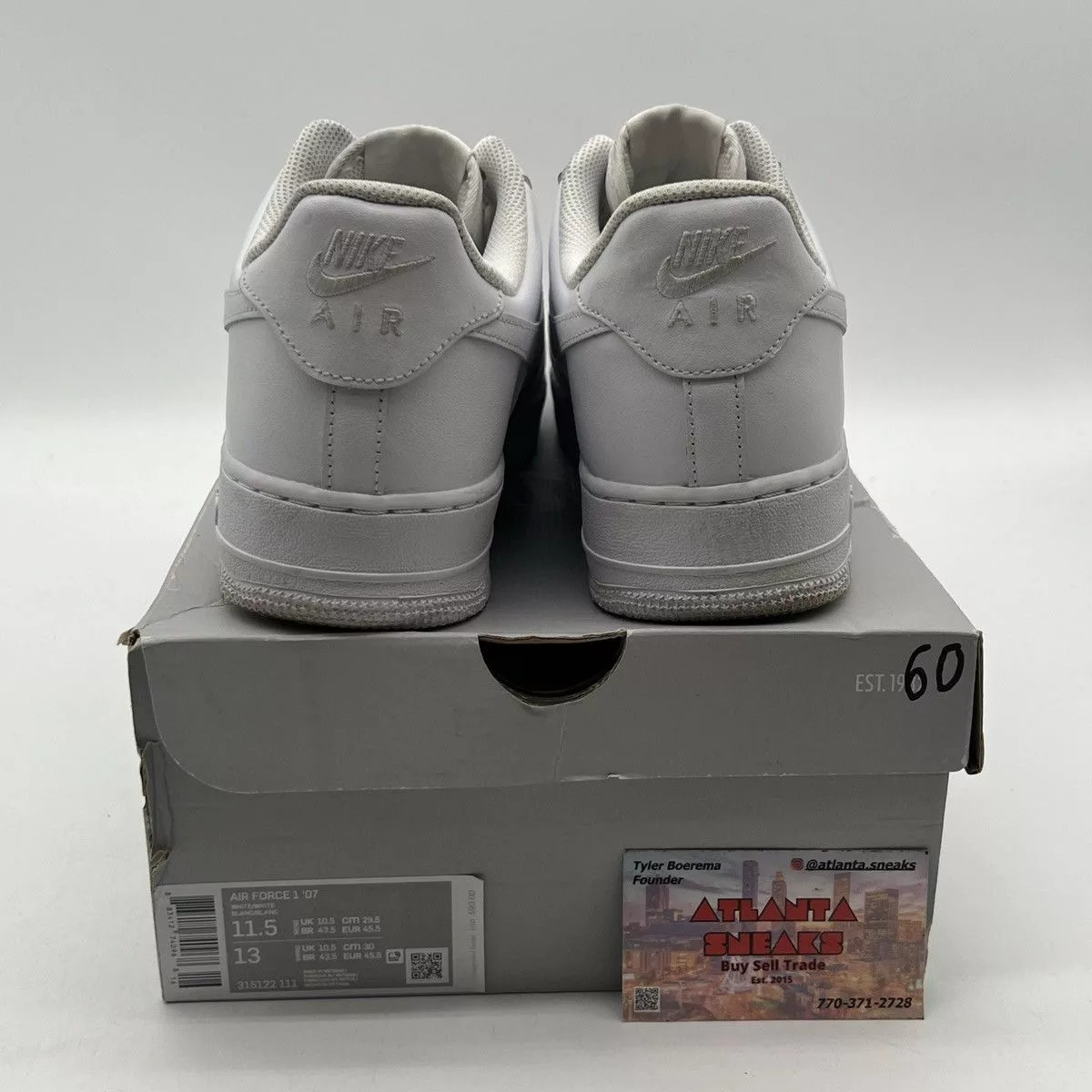 Nike Low Top Sneakers Nike Air Force 1 07 white