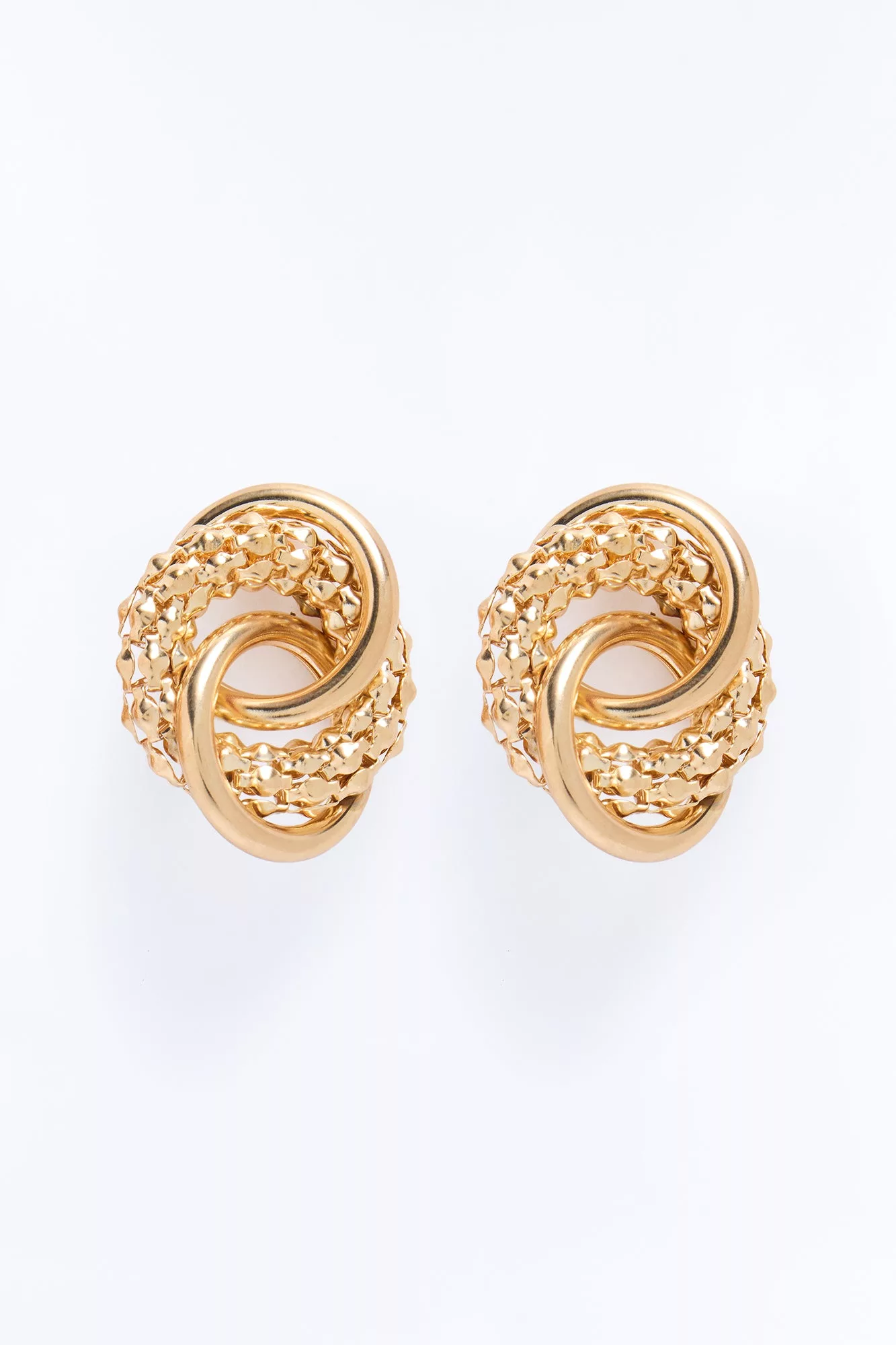 Turn Things Around Earrings - Gold
