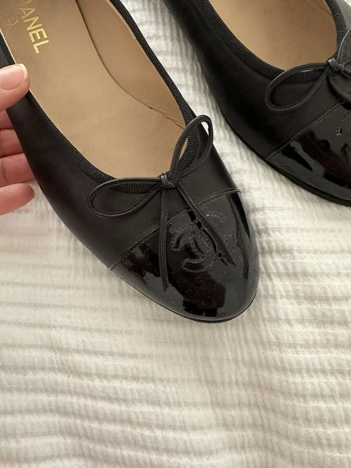 Chanel Flats Chanel Ballet Flats Black
