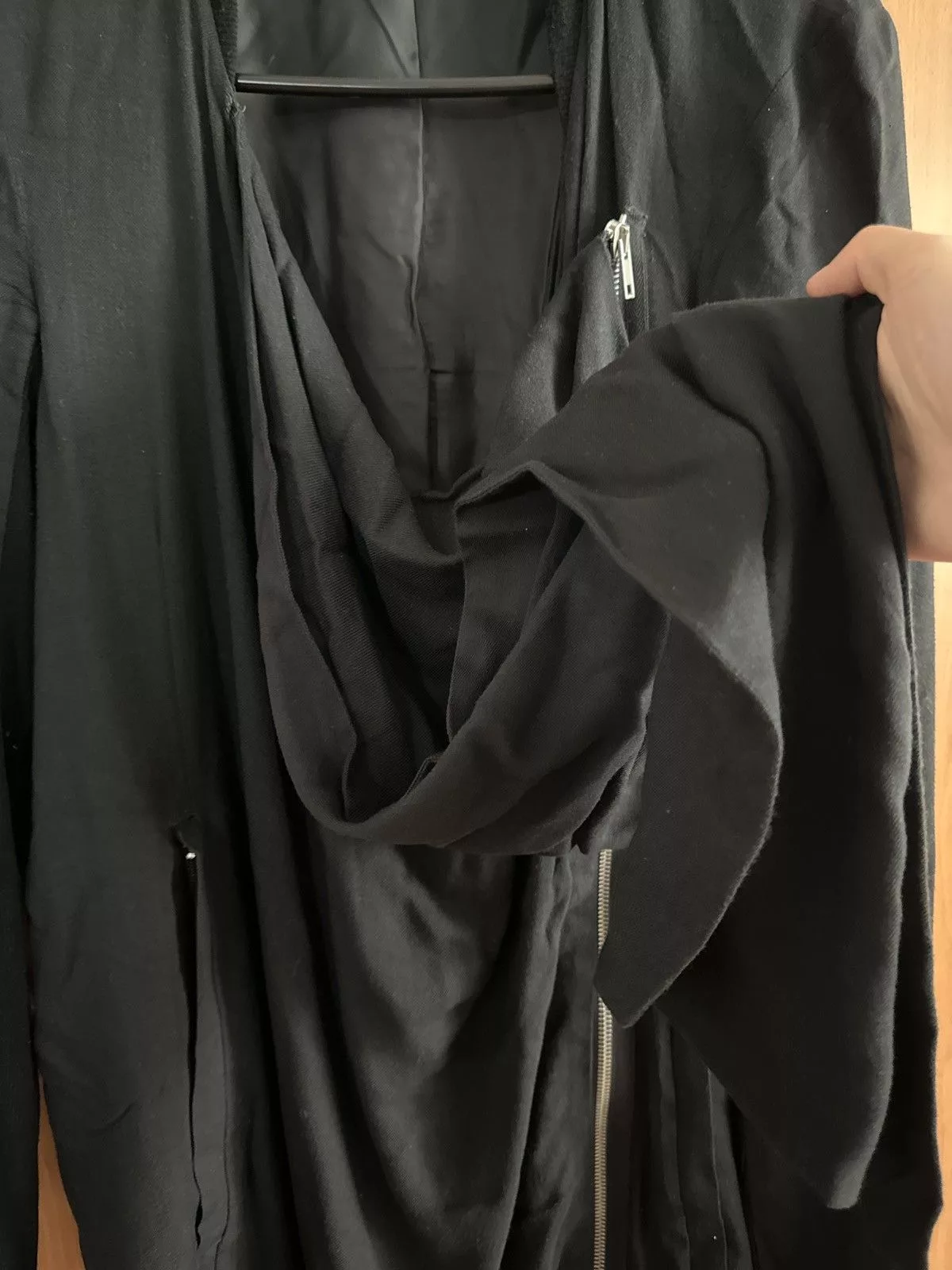 Helmut Lang Jackets Helmut Lang Black Cascade Twill Jacket