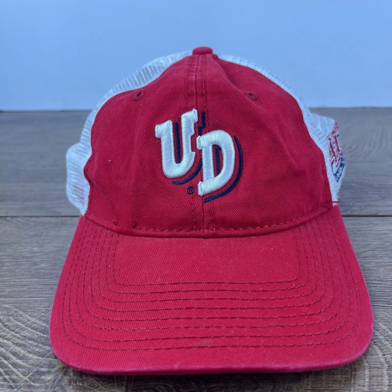 The Game Hats The Game Dayton Flyers Hat NCAA Dayton Flyers Red Hat Adjustable Red