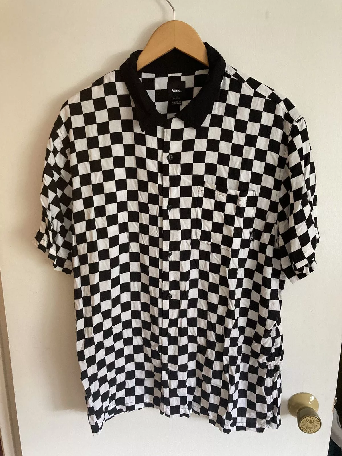 Vans Shirts Button Ups Vans Checkered Button Up Shirt Multi