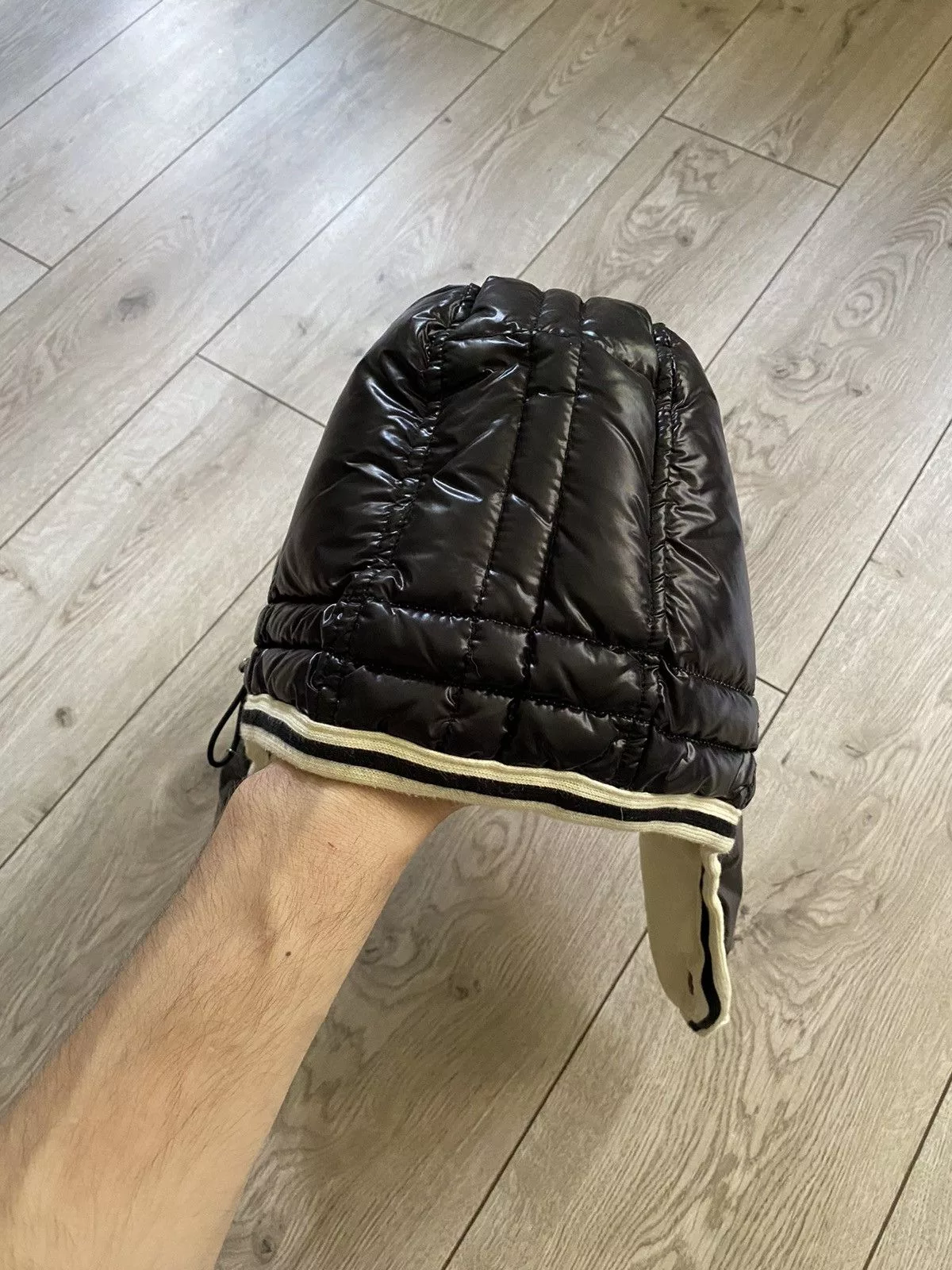 Moncler Miscellaneous Moncler Black Down Hood For Jacket