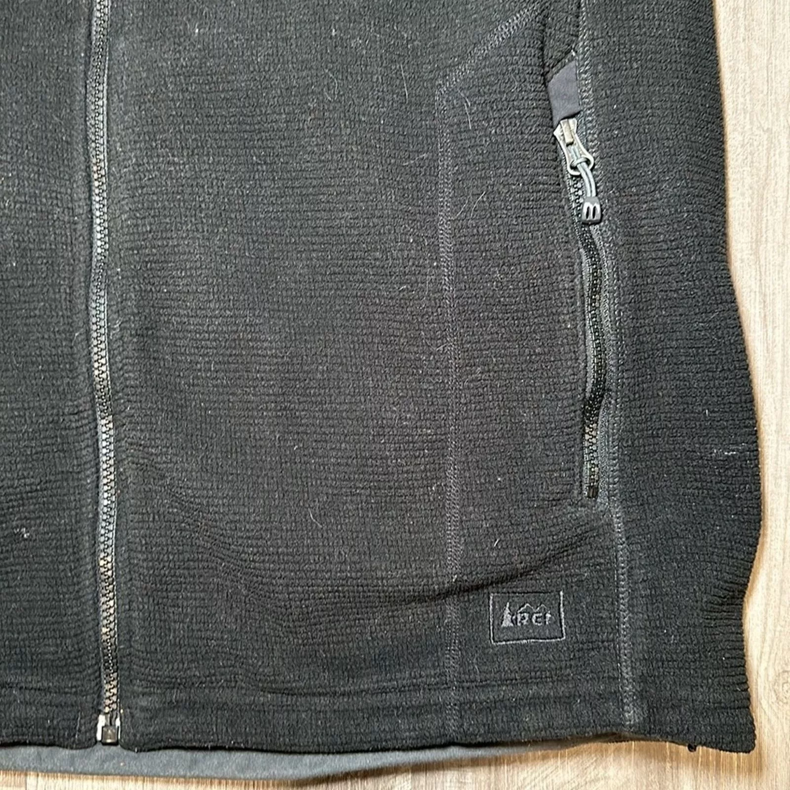 Rei Light Jackets REI Full Zip Fleece Jacket - XL Black