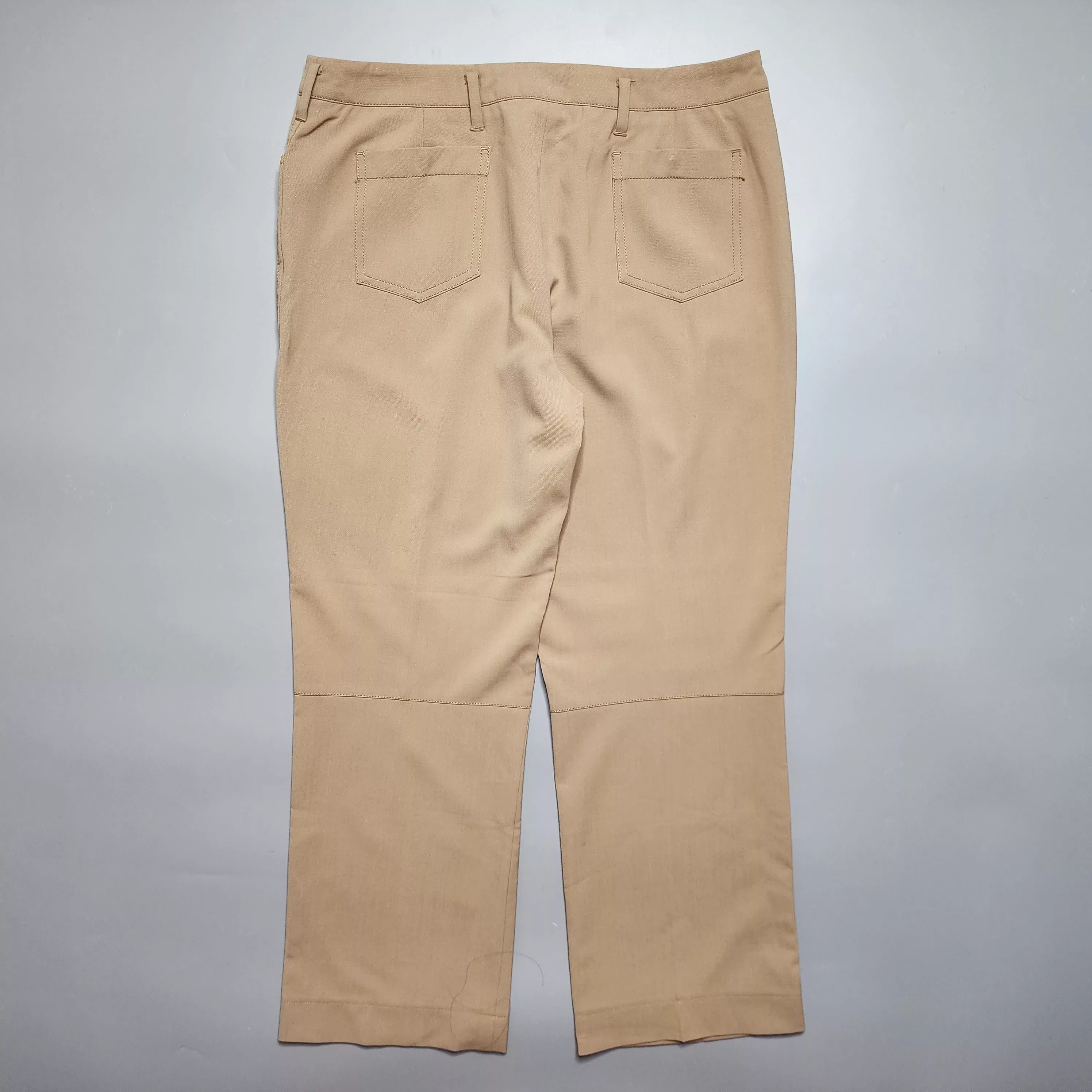 Prada Pants Prada - Luna Rossa - Technical Wool Blend Trousers Brown