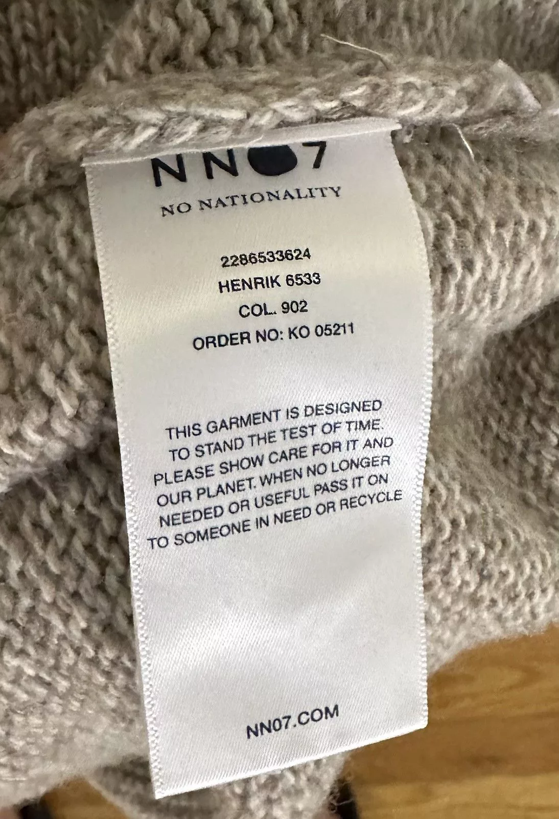 NN07 Sweaters Knitwear NN07 Sweater Beige