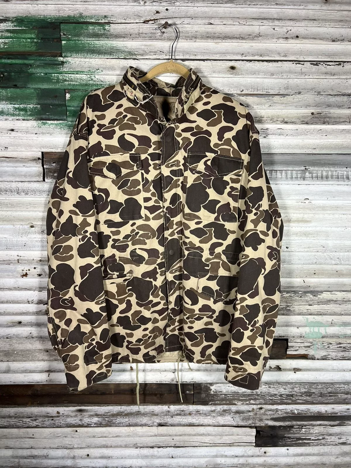 Vintage Light Jackets Vintage Camo Jacket Brown