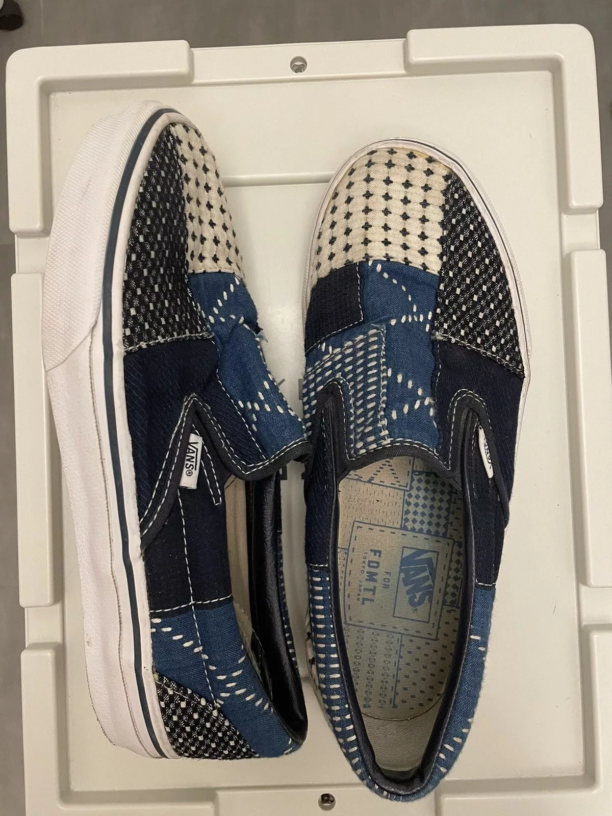 FDMTL Low Top Sneakers FDMTL × Vans FDMTL version 1 vans Blue