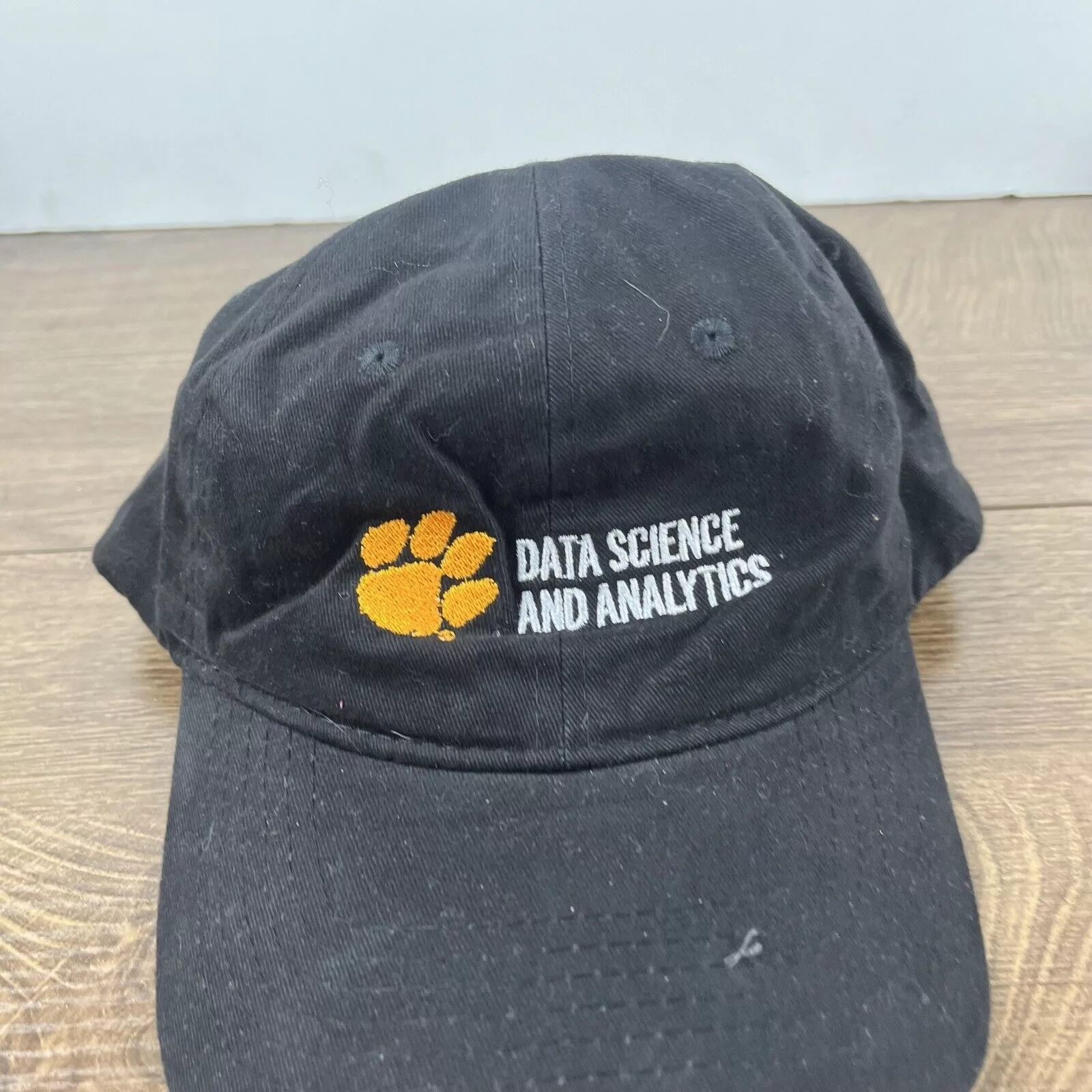 Other Hats Other Clemson Data Science Analytics Hat Adjustable Hat Black Hat