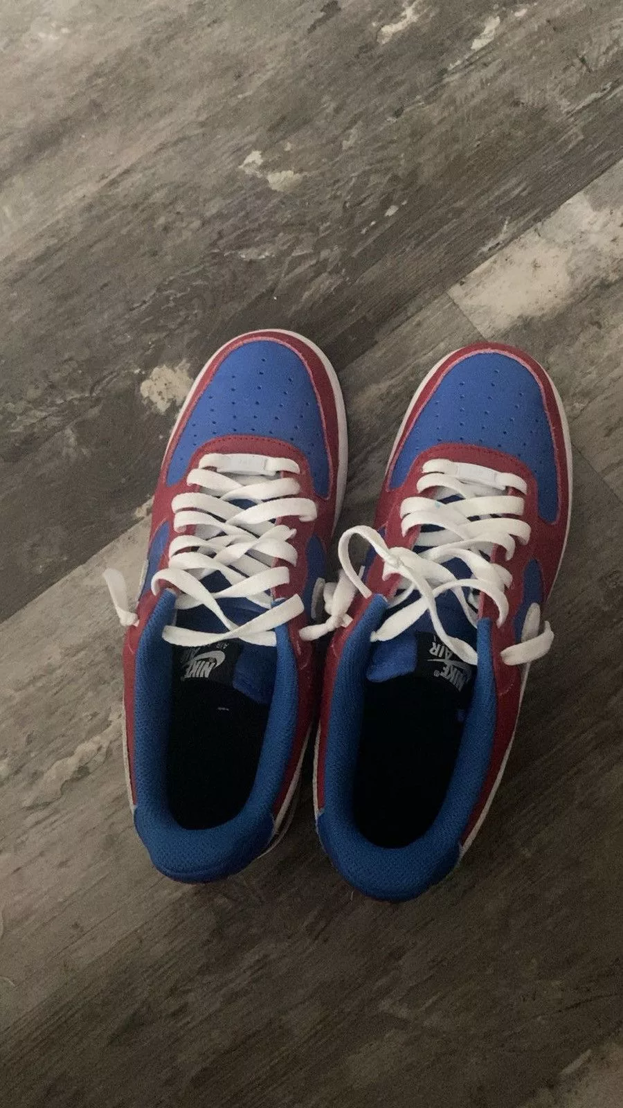 Nike Low Top Sneakers Nike Custom Af1 Red