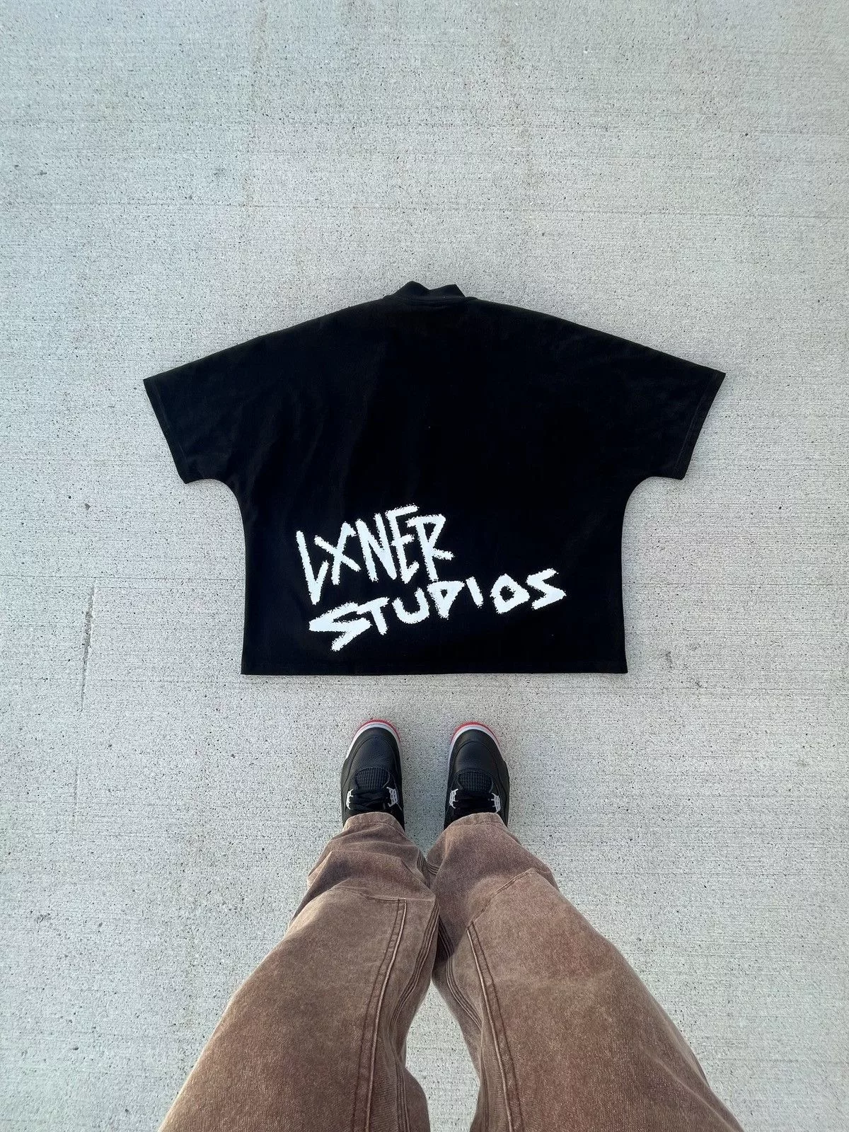 Other Short Sleeve T Shirts Other LXNER Studios Box Tee Black