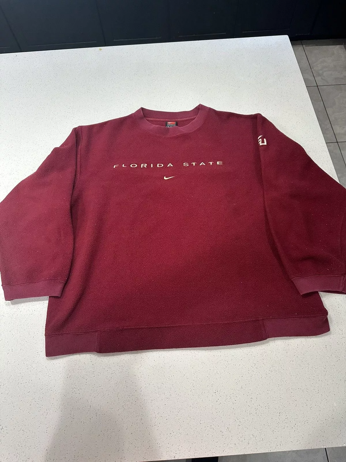 Nike Sweaters Knitwear Nike 90s Florida State University Sweater Red