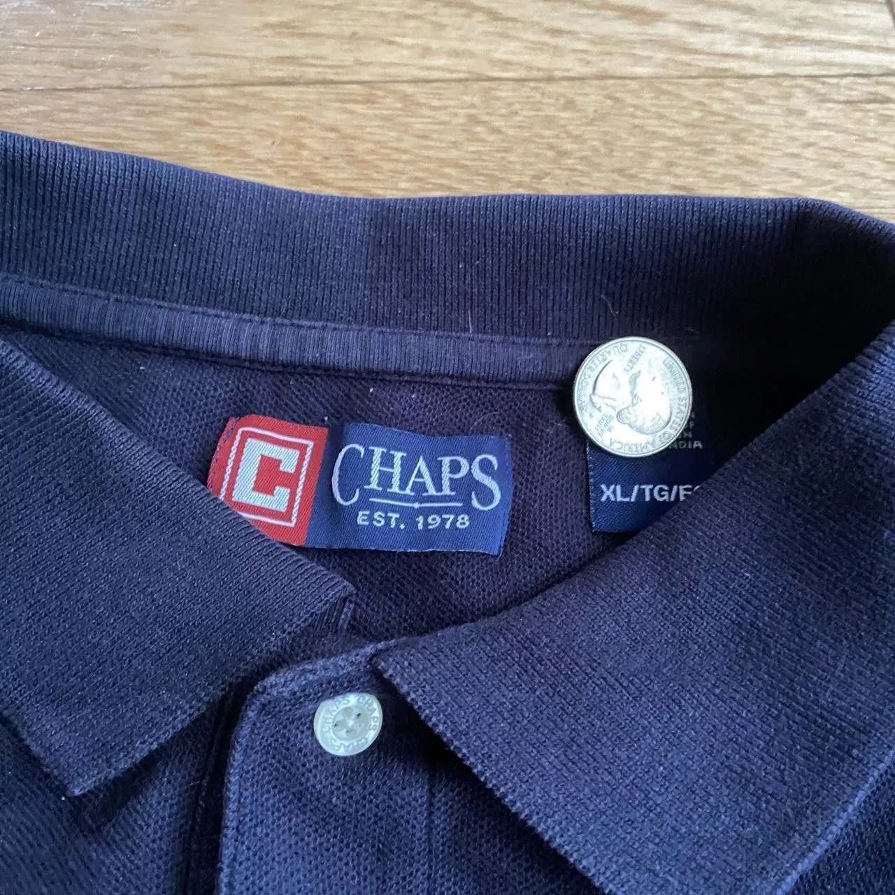 Chaps Polos Chaps Polo tee Blue