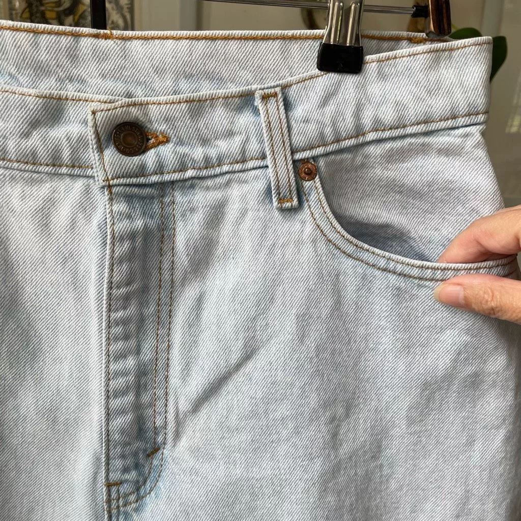 Levi's Jeans Levi's Levi’s Vintage 90s 521 Tapered Fit Jeans 16 Short Blue