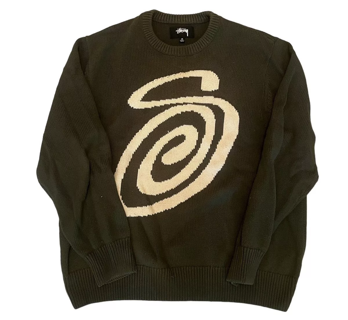 Stussy Sweaters Knitwear Stussy S Swirl Knit Green