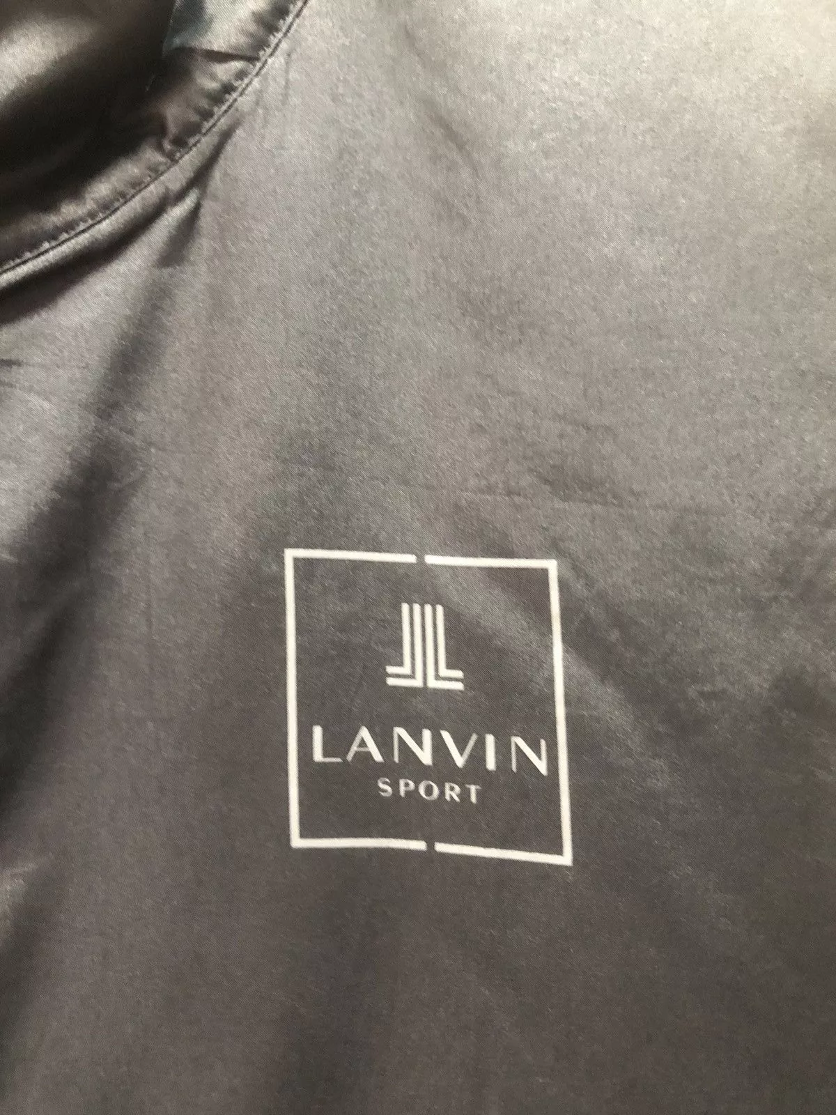 Lanvin Vests LANVIN Sport Vest Logo Black