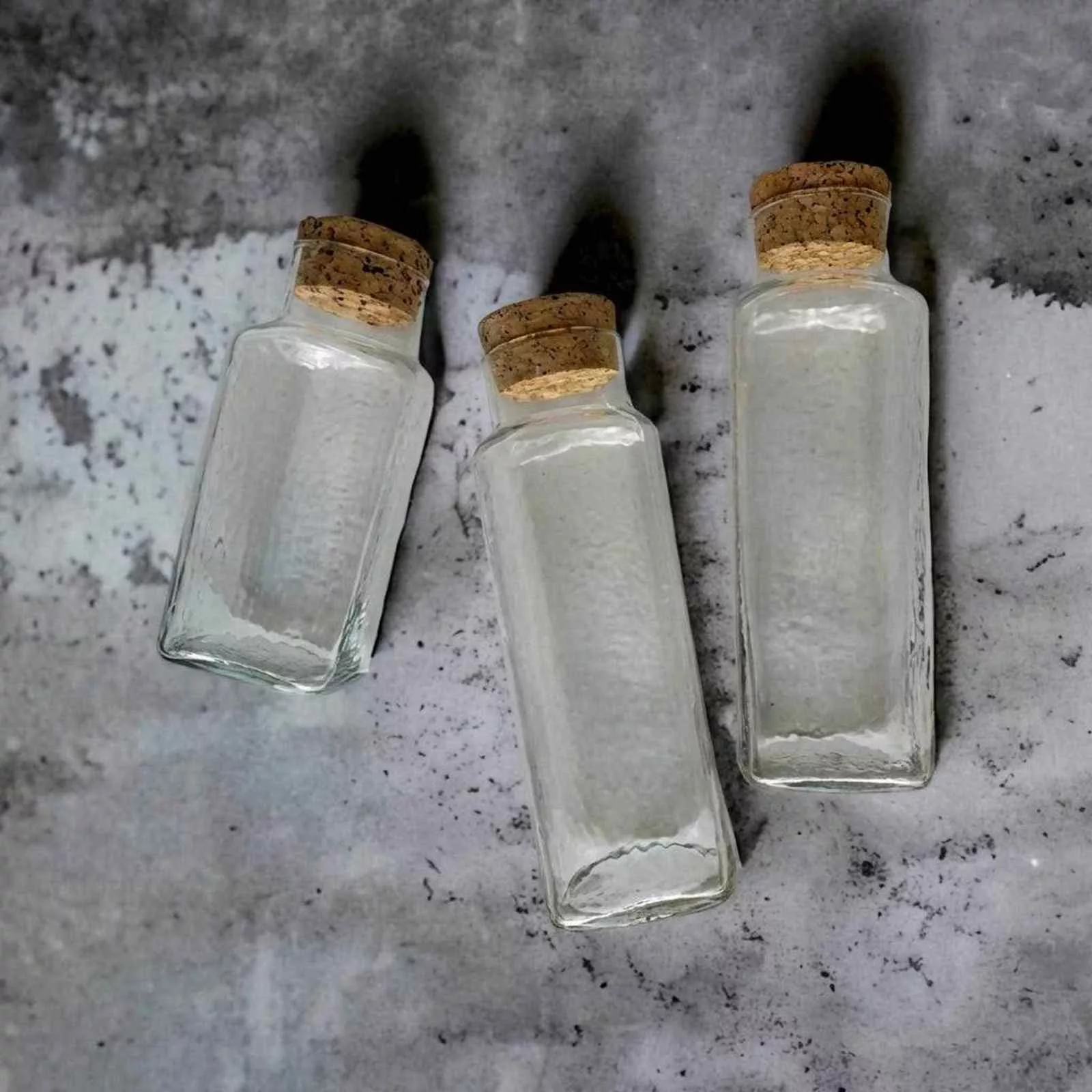 MCM Apothecary Jars with Cork Lids - Curated Home Decor