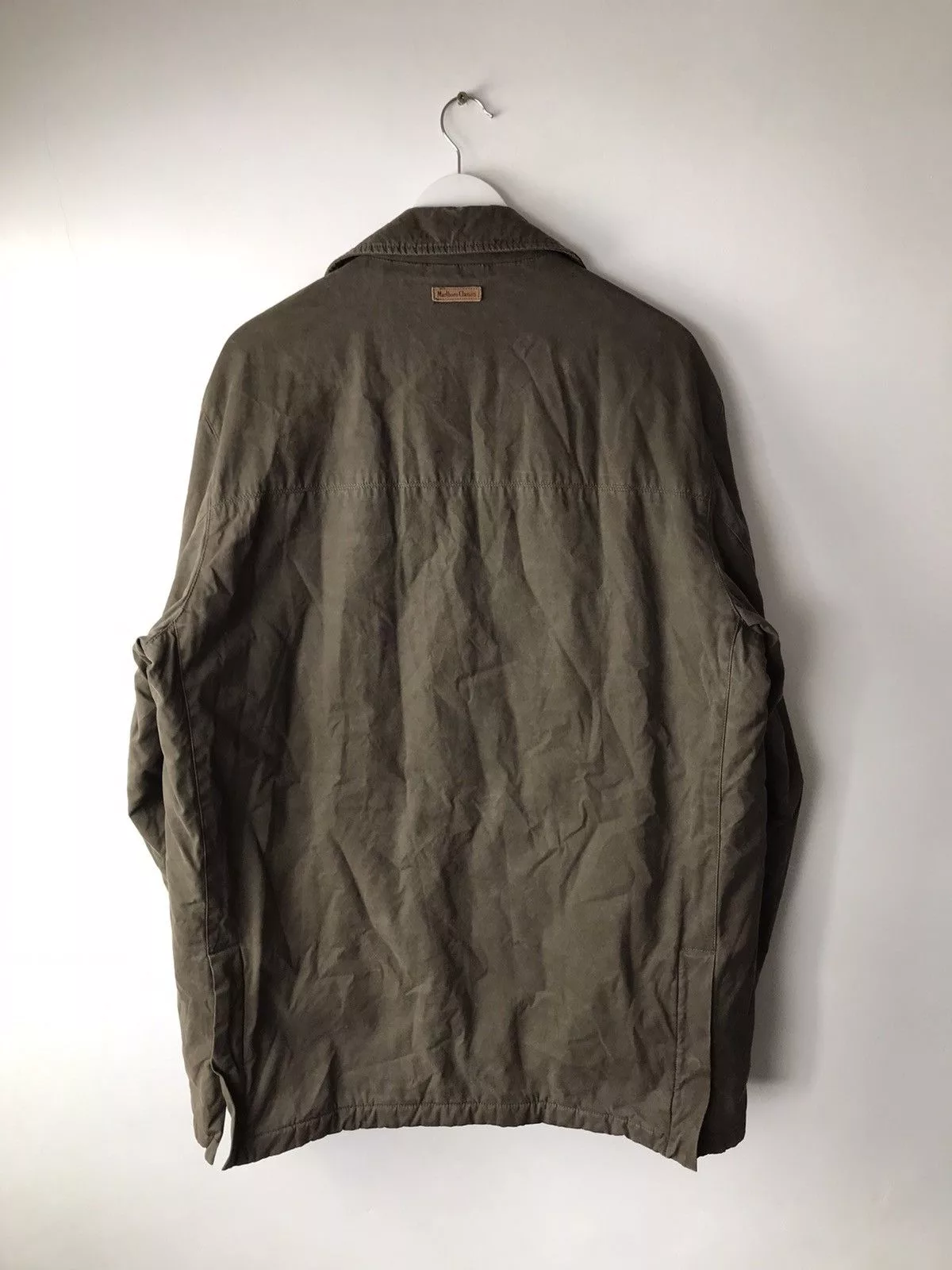 Marlboro Leather Jackets Marlboro Classics Quality Lable Windstoper Buttoned Jacket Brown Streetwear