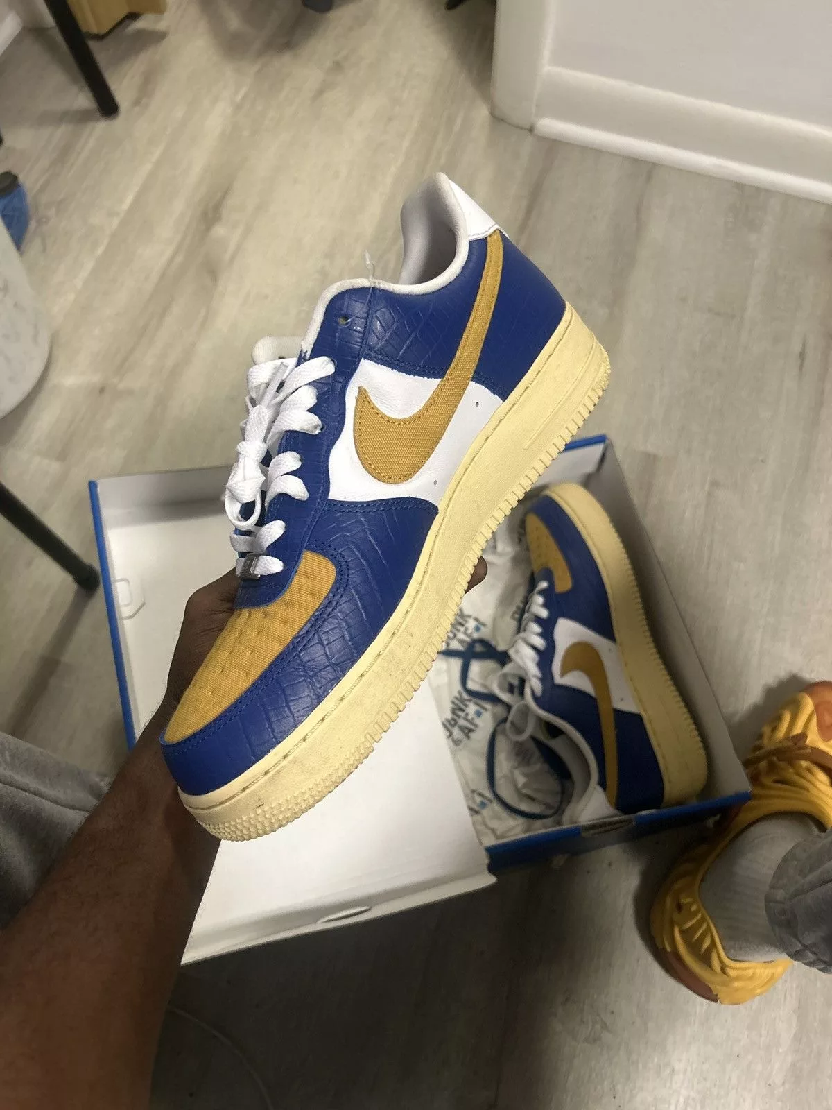 Nike Low Top Sneakers Nike air forces 1 low sp Blue
