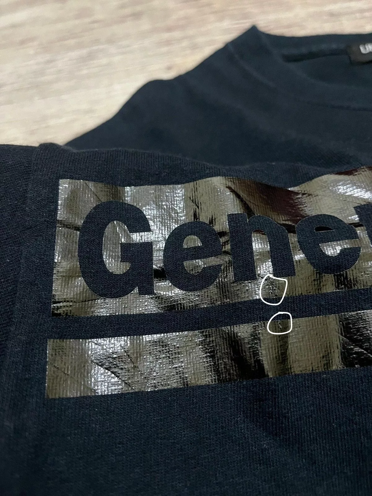 Jun Takahashi Short Sleeve T Shirts Jun Takahashi × Undercover Undercover Generation Fuck You Tee 2000s Black