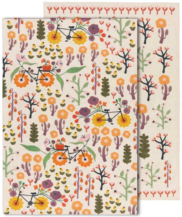 Petal Power Towels 2/Set