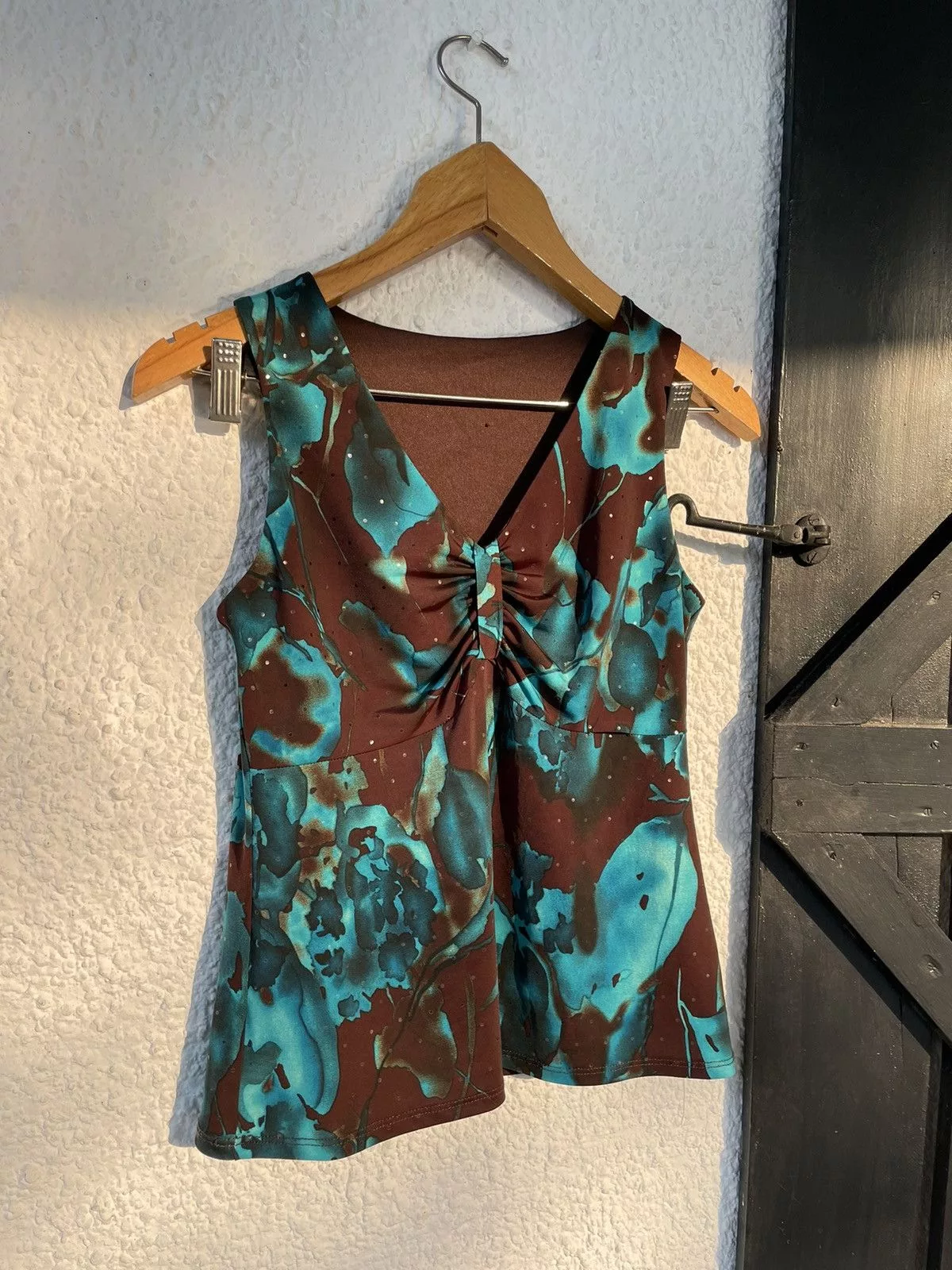 Vintage Blouses Vintage Y2k blouse Brown