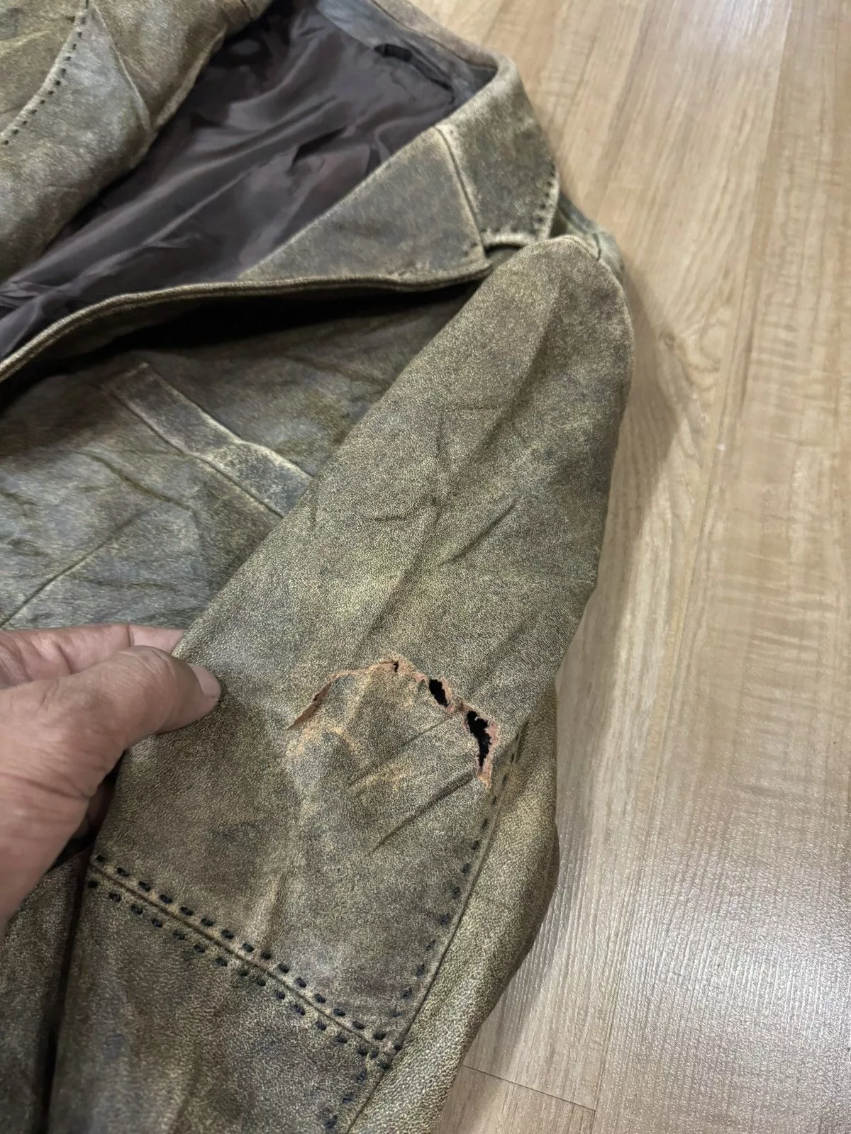 Comme Ca Ism Leather Jackets Comme Ca Ism COMME CA LEATHER JACKET Brown