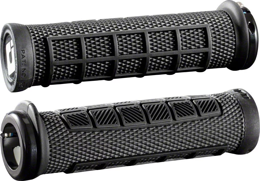 ODI Handlebar Elite Pro Grips- Black SKUs: D33EPB-B