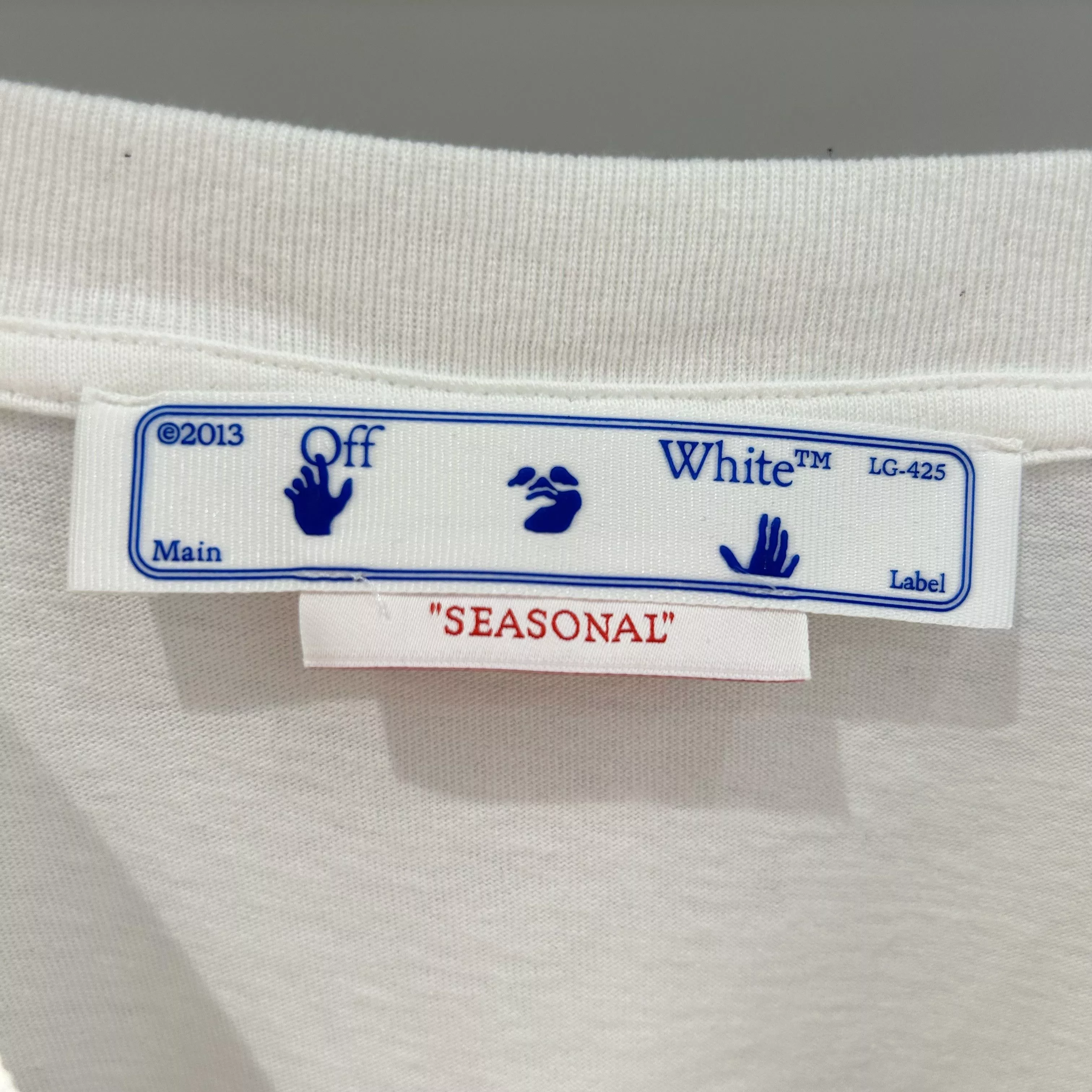 Off-White Short Sleeve T Shirts Off-White Wizard Graffiti Tee