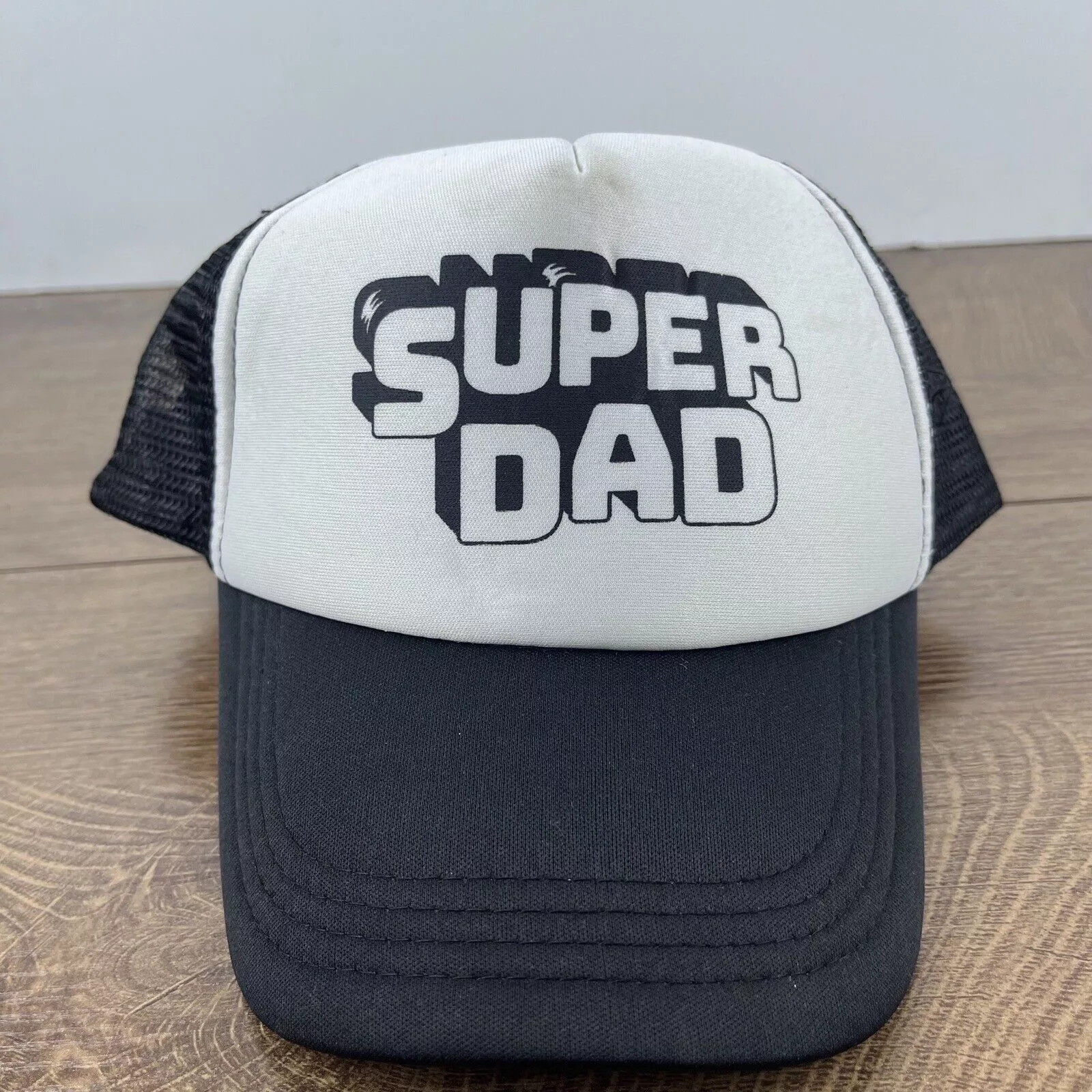 Other Hats Other Super Dad Hat Super Dad Snapback Hat Black Cap Hat Adjustabl