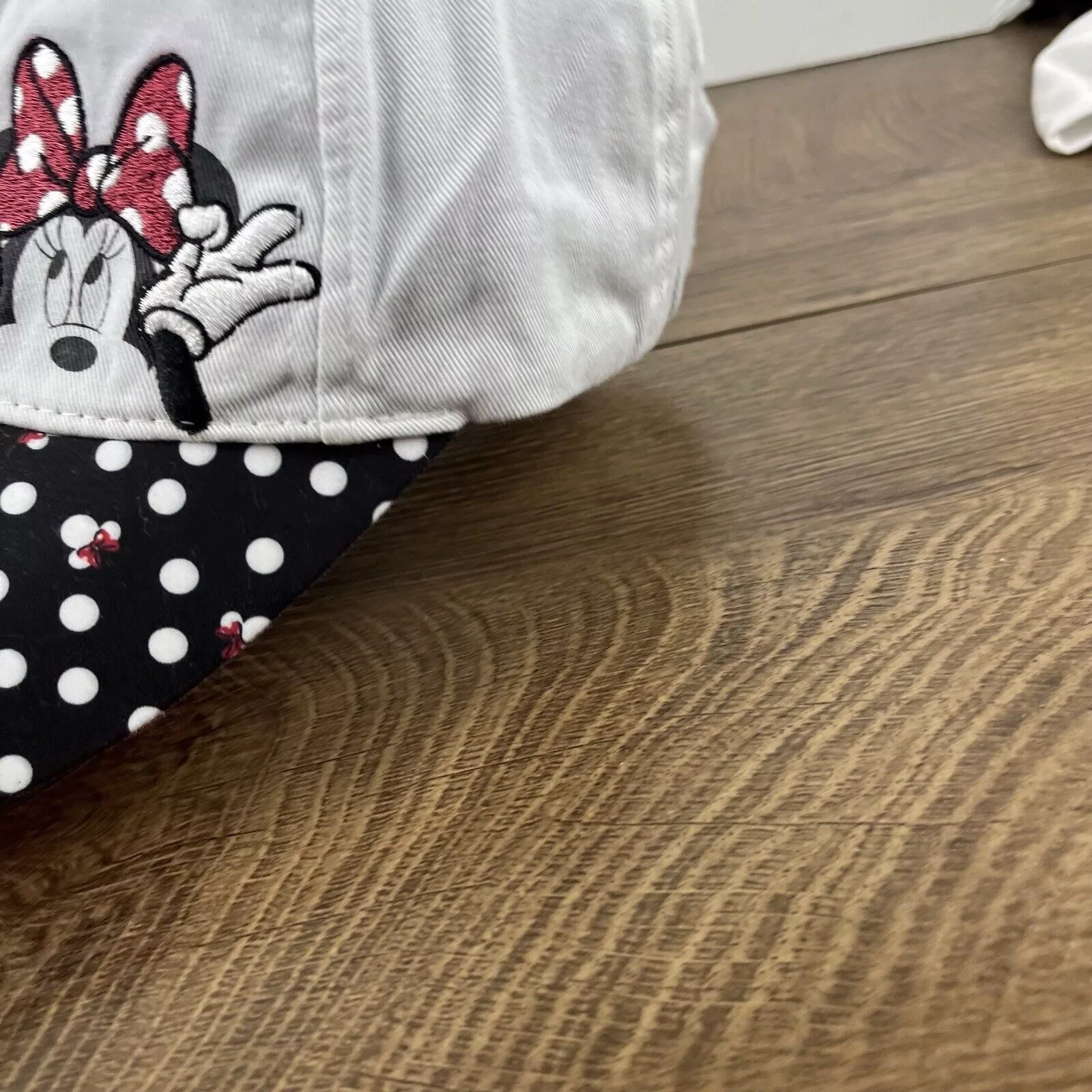 Other Hats Other Minni Mouse Hat Mini Mouse Hat White Adjustable Hat White Ad