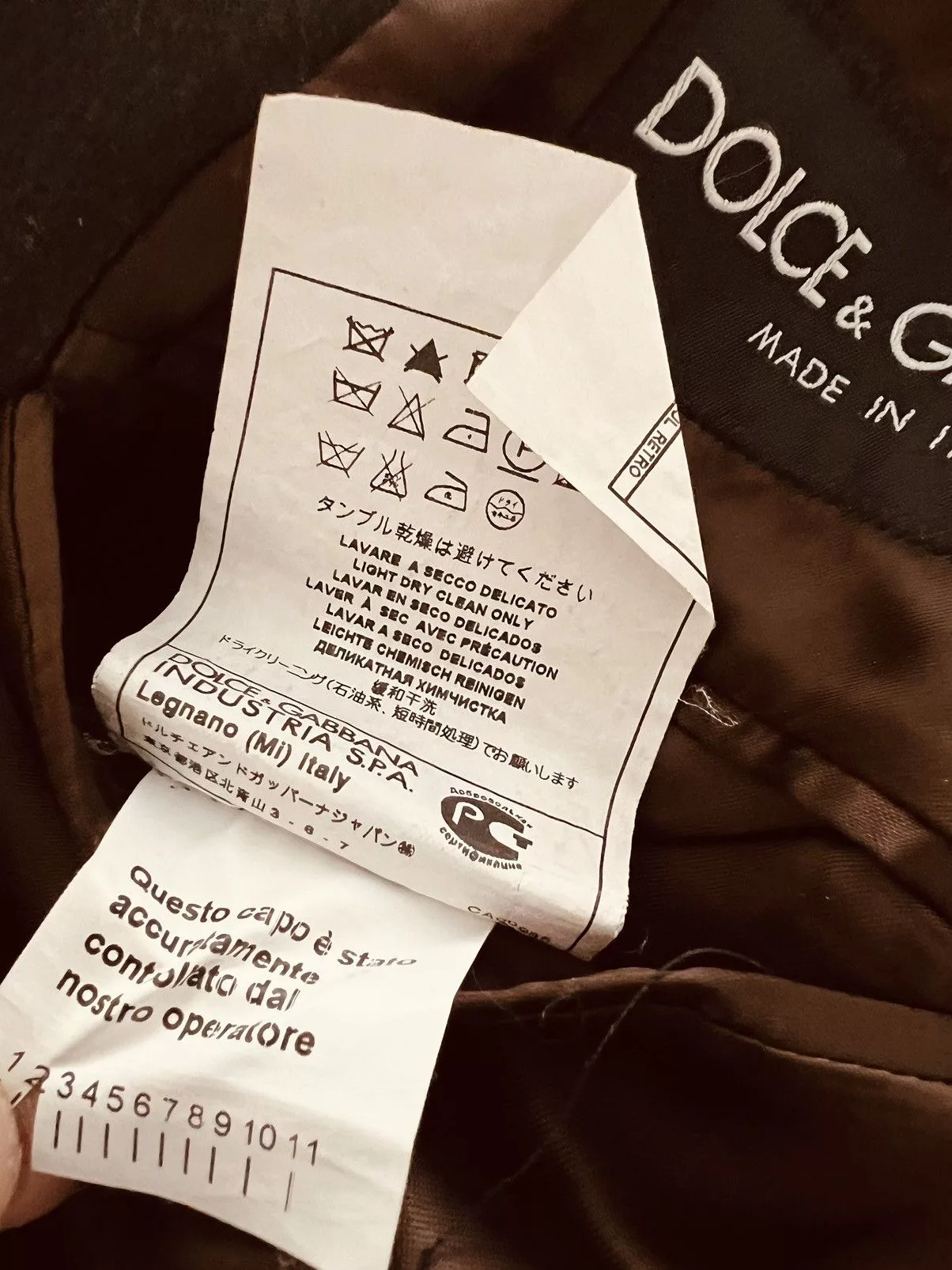 Dolce & Gabbana Light Jackets Dolce & Gabbana brown jacket