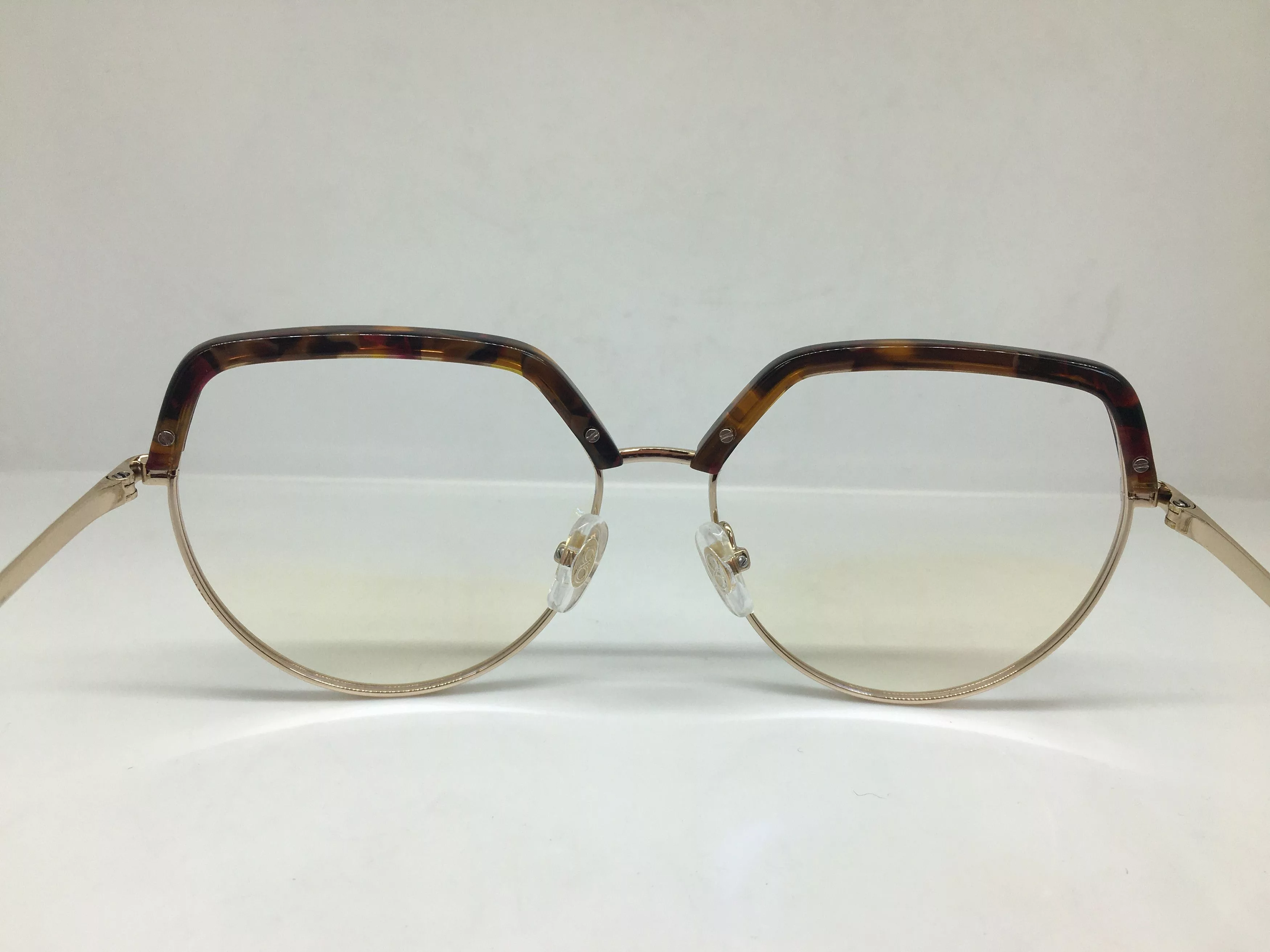 Other Glasses Other Tortoise Gold Cateye Eyeglasses Frame Multi