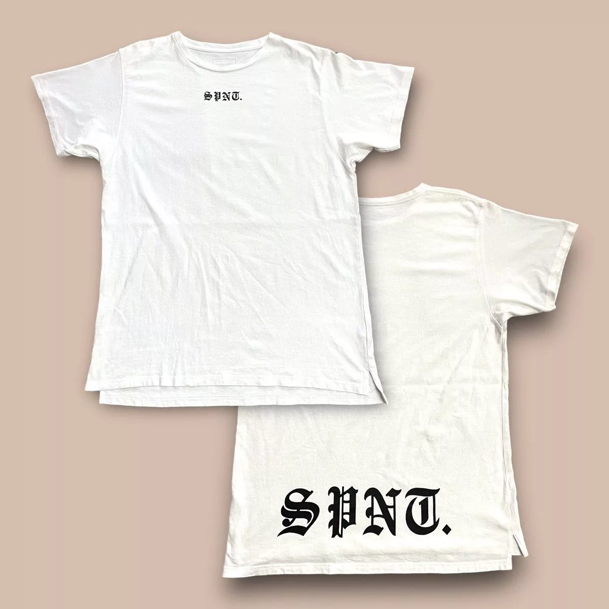 Sophnet. Short Sleeve T Shirts Sophnet. Sophnet Oversized Graphic White Tee Streetwear