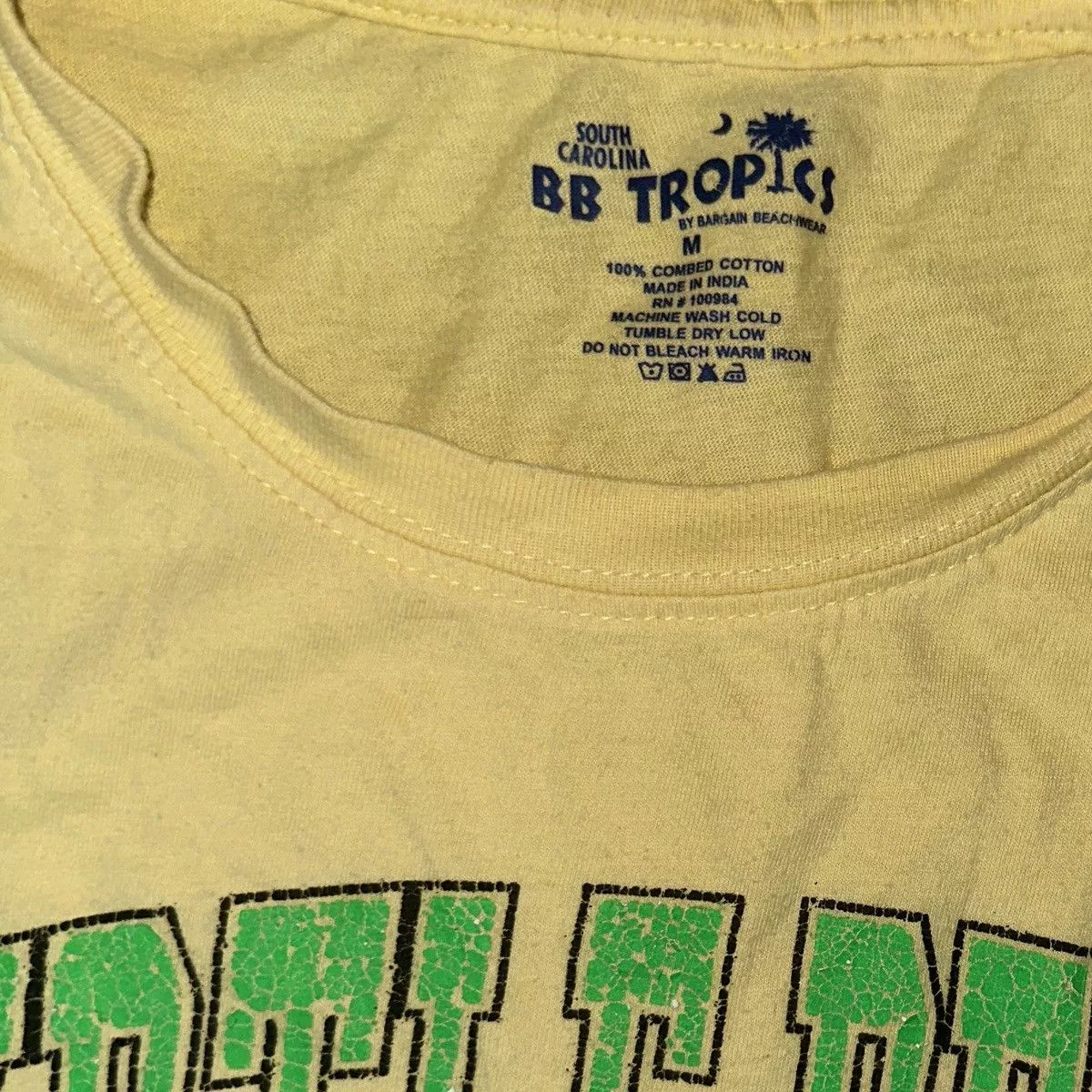 Other Short Sleeve T Shirts Other BB Tropics Shirt Yellow