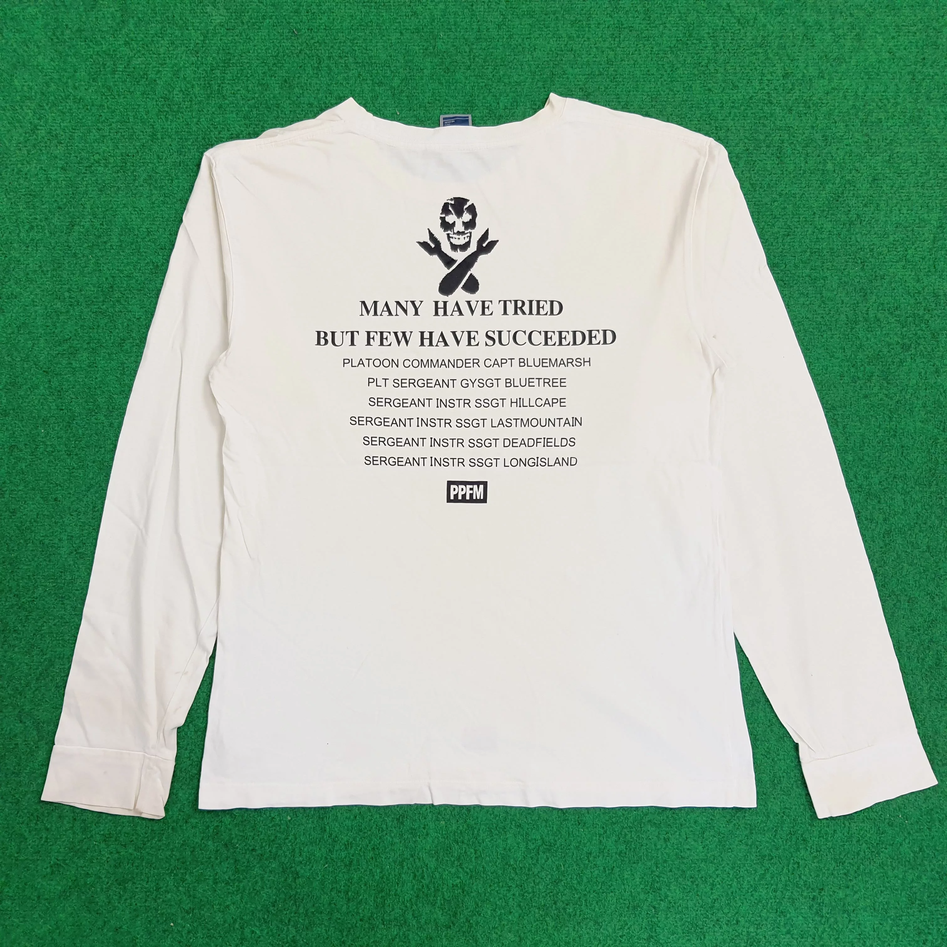 Other Long Sleeve T Shirts Other PPFM Japanese Brand Long Sleeve T-shirt White Streetwear