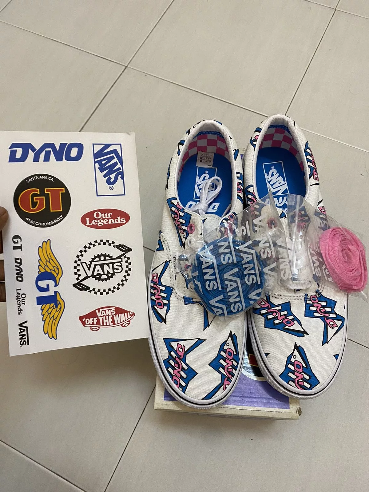 Vans Low Top Sneakers VANS X GT BMX our legends/DYNO WHITE Streetwear