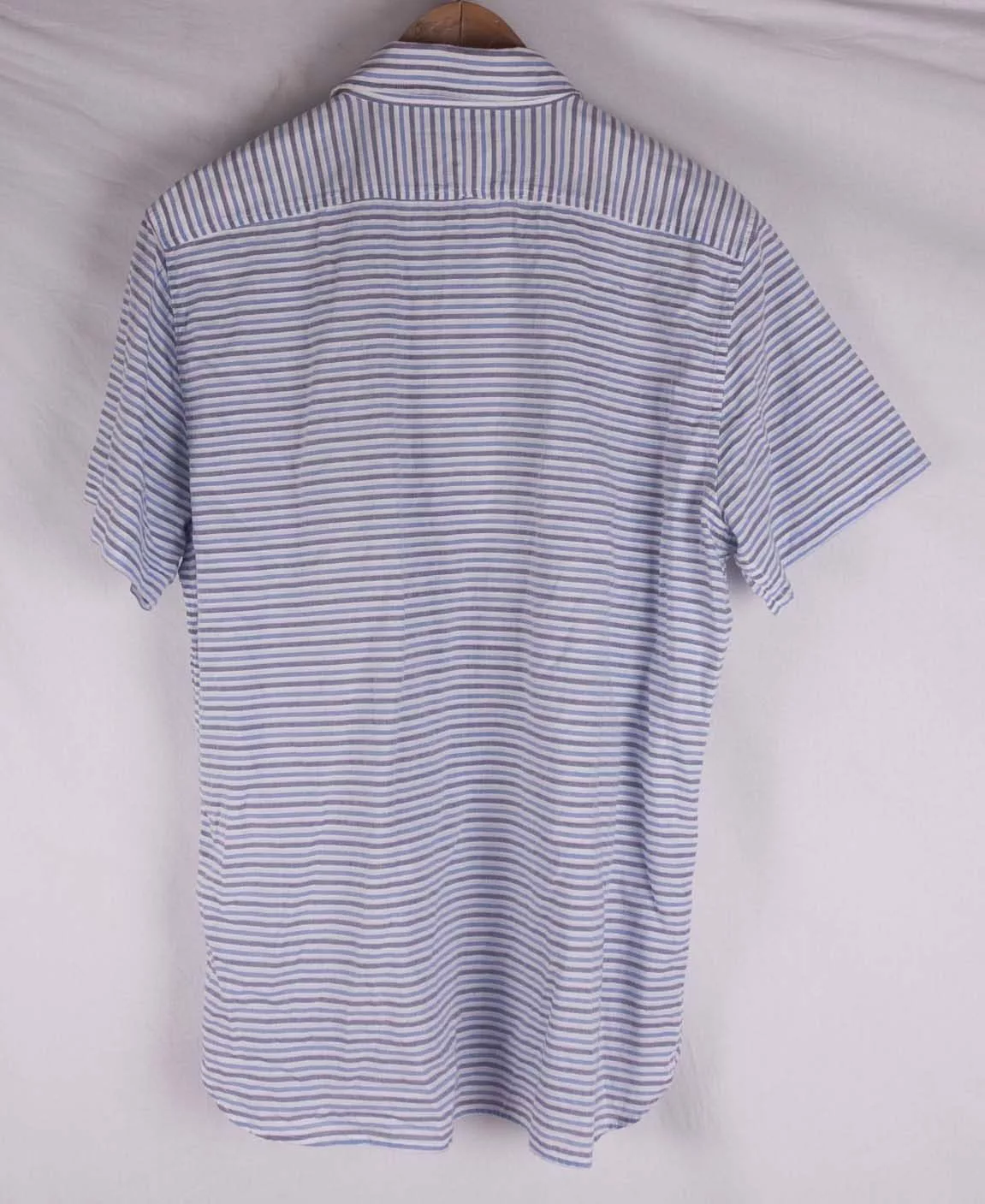 Rag & Bone Shirts Button Ups Rag & Bones Shirt Short Sleeve Stripe Size L Multi