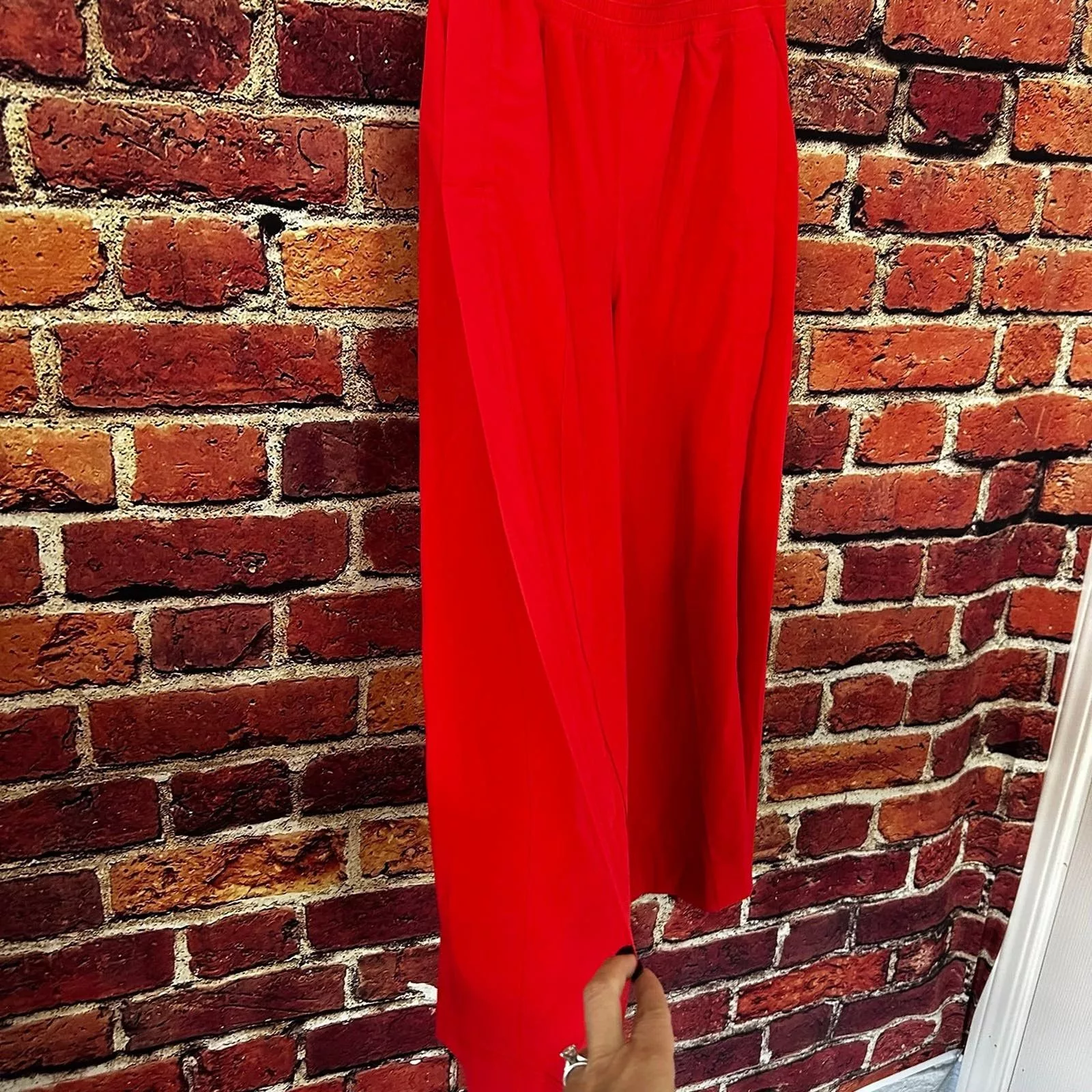 Lululemon Pants Lululemon wanderer culotte pants Orange