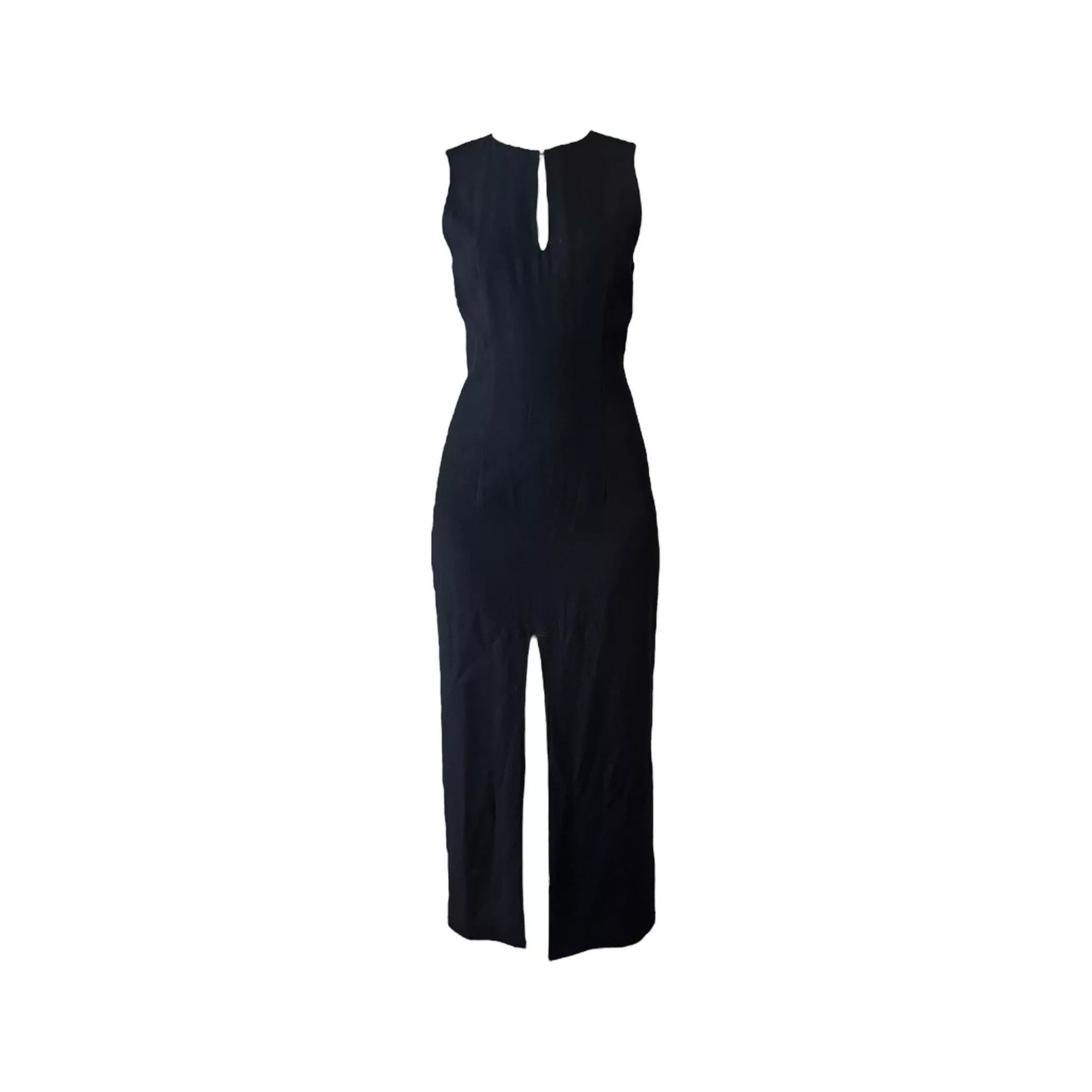 Acne Studios Maxi Dresses Acne Studios × Designer Acne Studios Sandie Flu Cady AW15 Dress Black Vintage