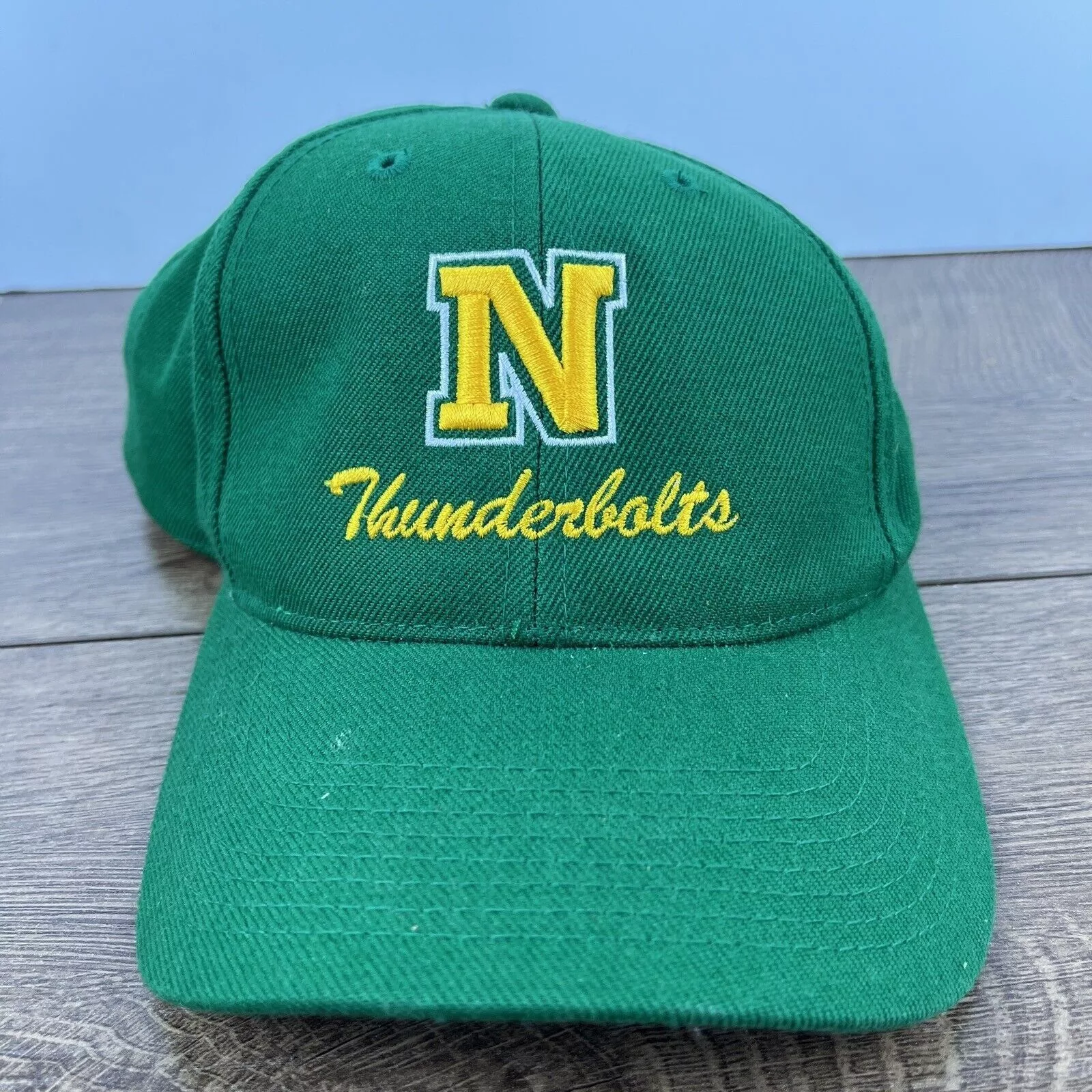Other Hats Other N Thunderbolts Hat Thunderbolts Green Hat Snapback Adjustabl
