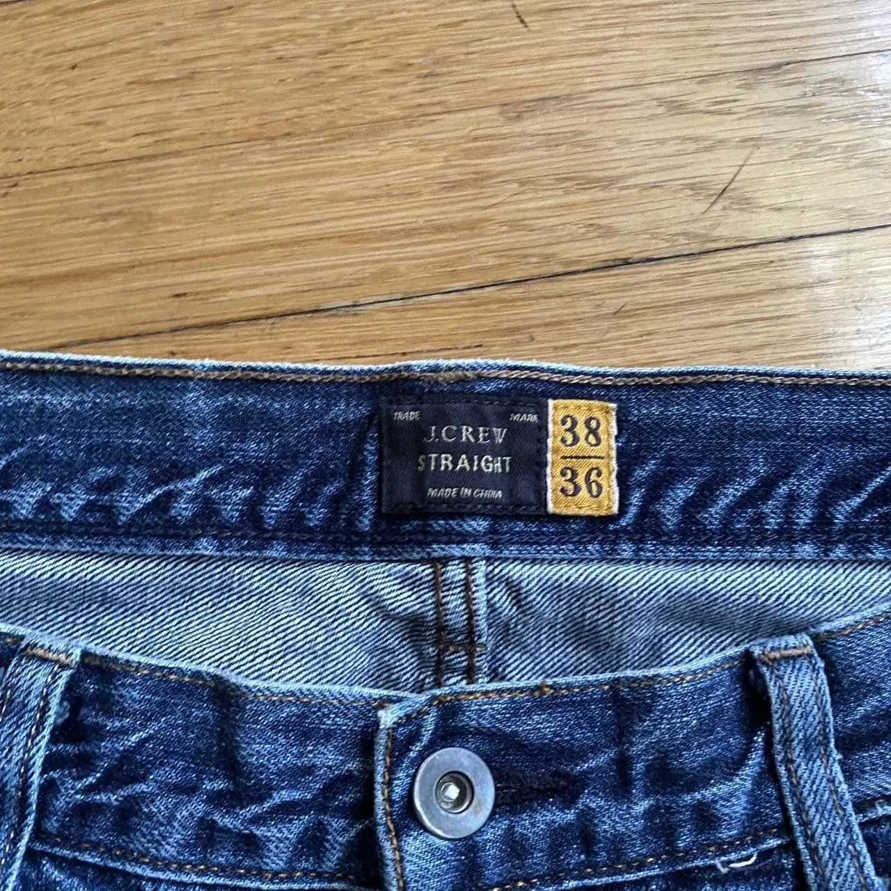 J.Crew Denim J.Crew Straight Jeans Blue