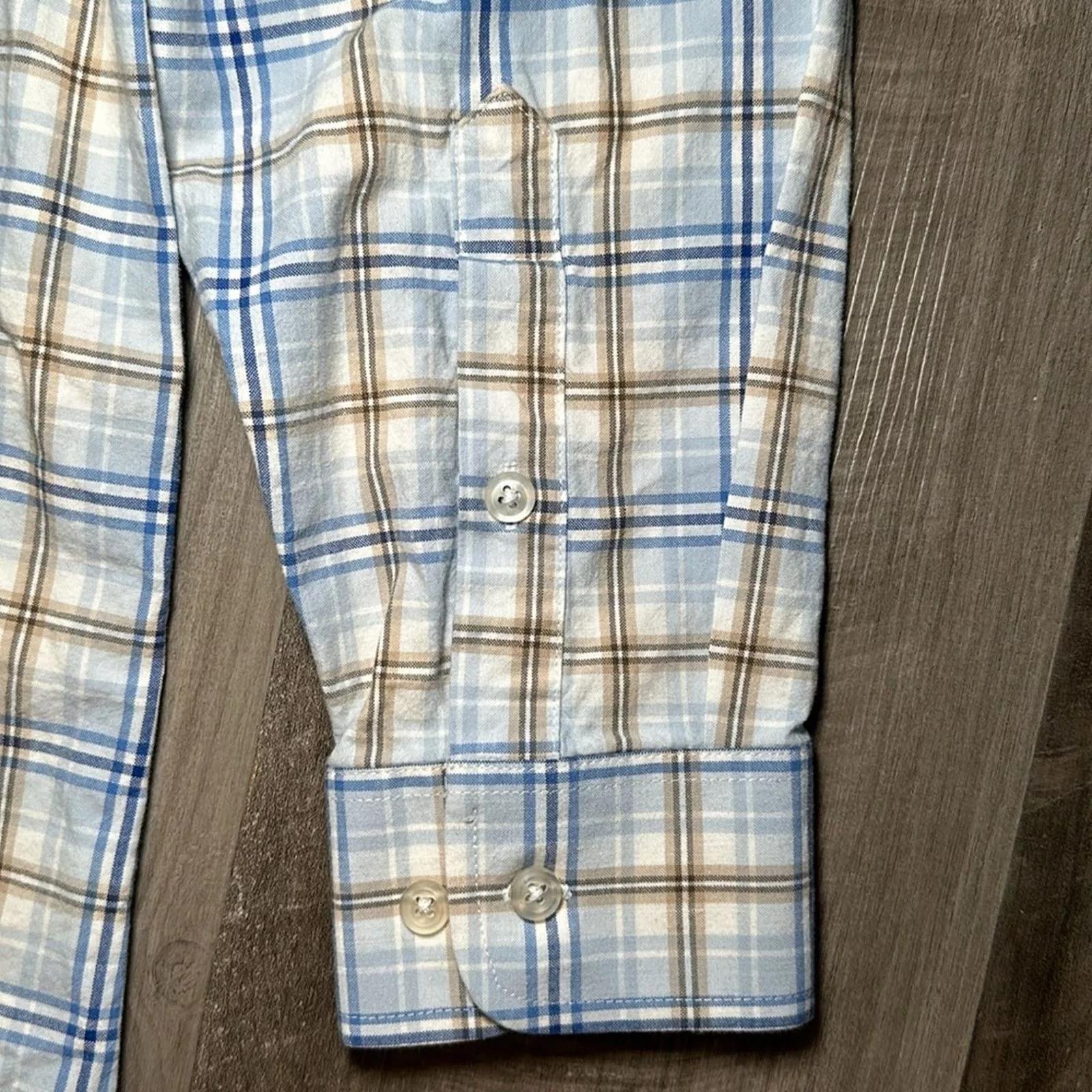 Panhandle Slim Shirts Button Ups Panhandle Slim Long Sleeve Button Down - Large Blue