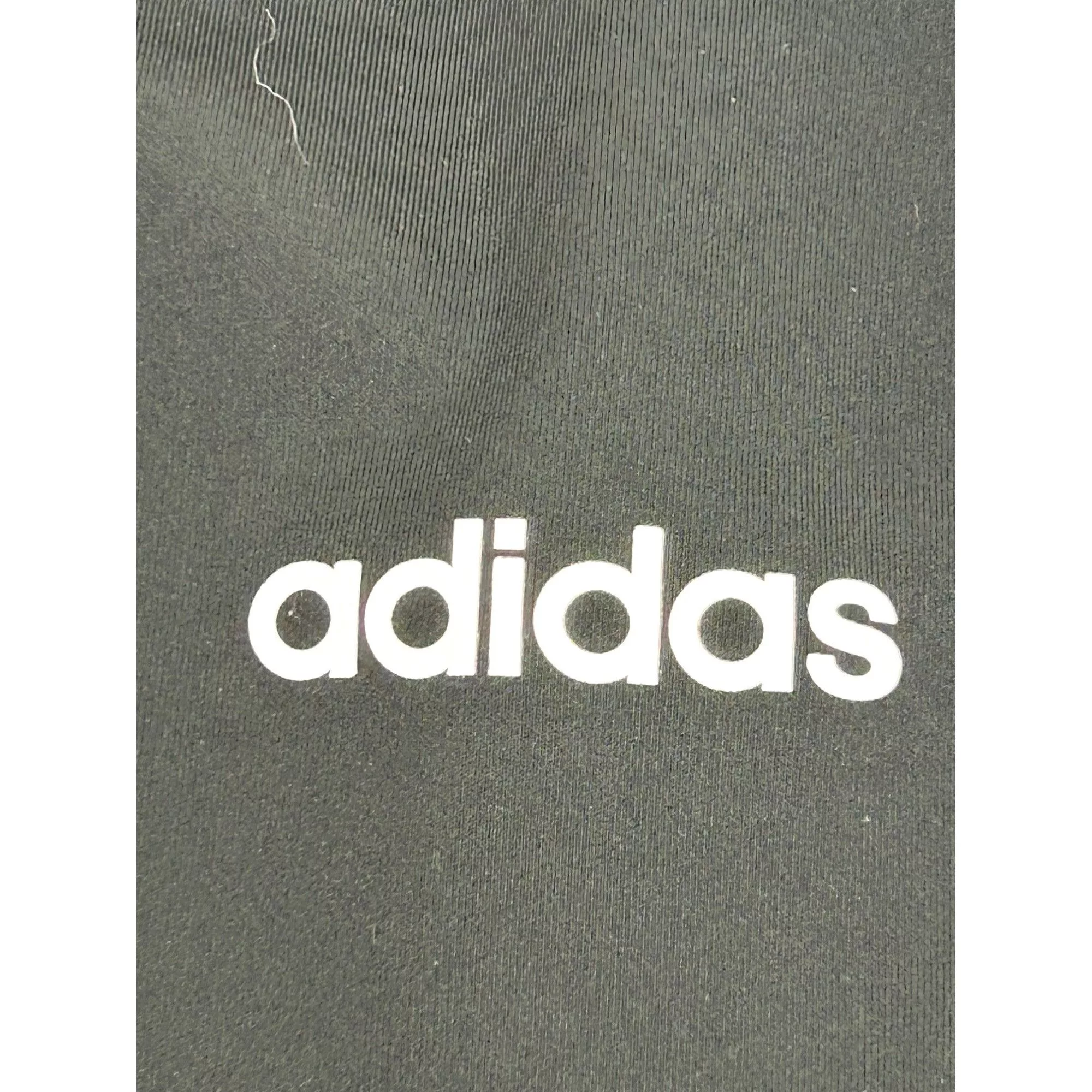 Adidas Leggings Adidas Women Cropped Leggings Climalite Black White Stripes